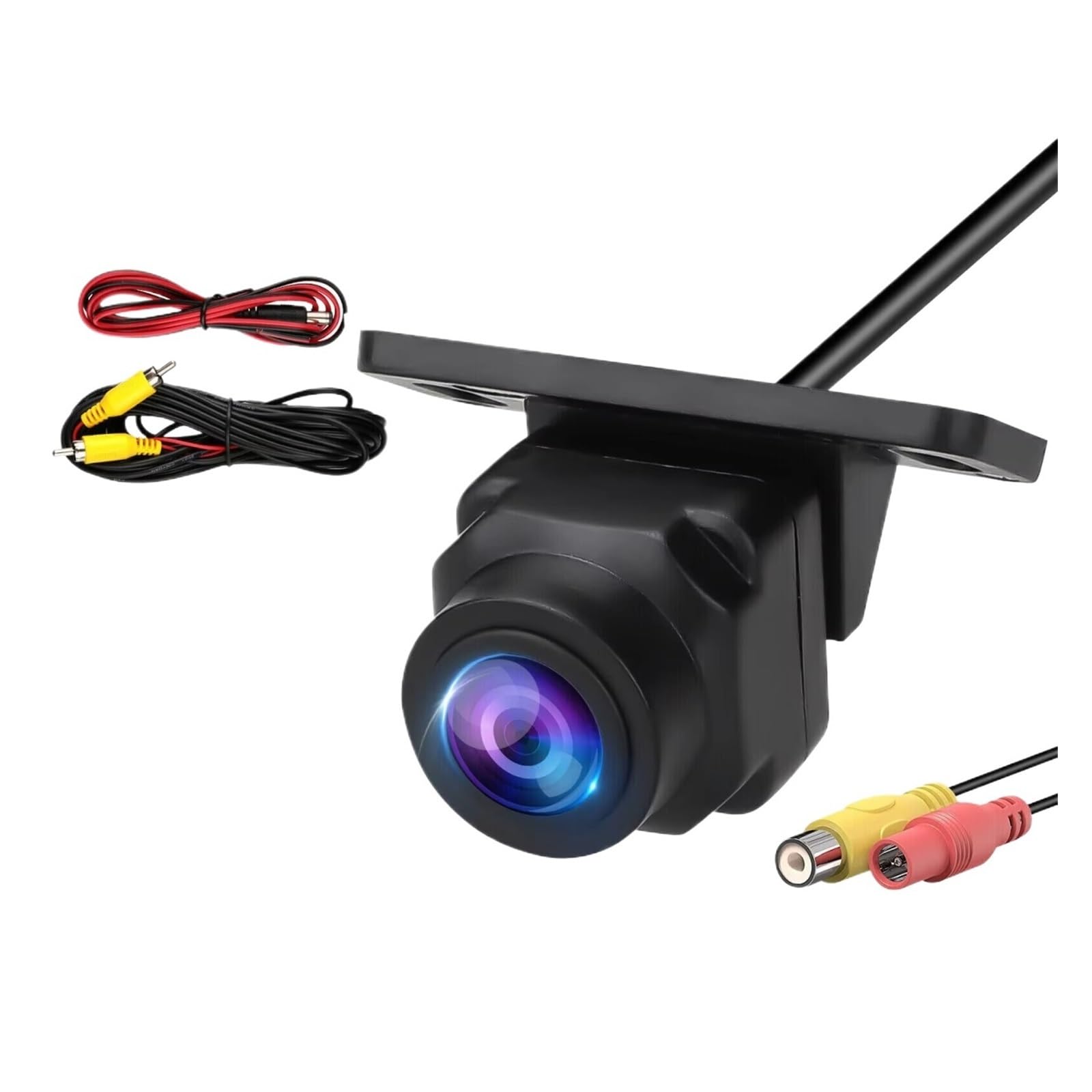Cámara Trasera Camara Cámara De Visión Trasera para Coche De 180º Cámara De Marcha Atrás para Aparcamiento CMOS Visión Nocturna Resistente Al Agua
