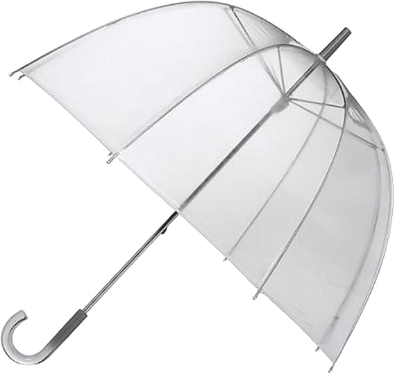 46" Clear Dome/Bubble Umbrellas Pack of 10 Amazon.co.uk Luggage