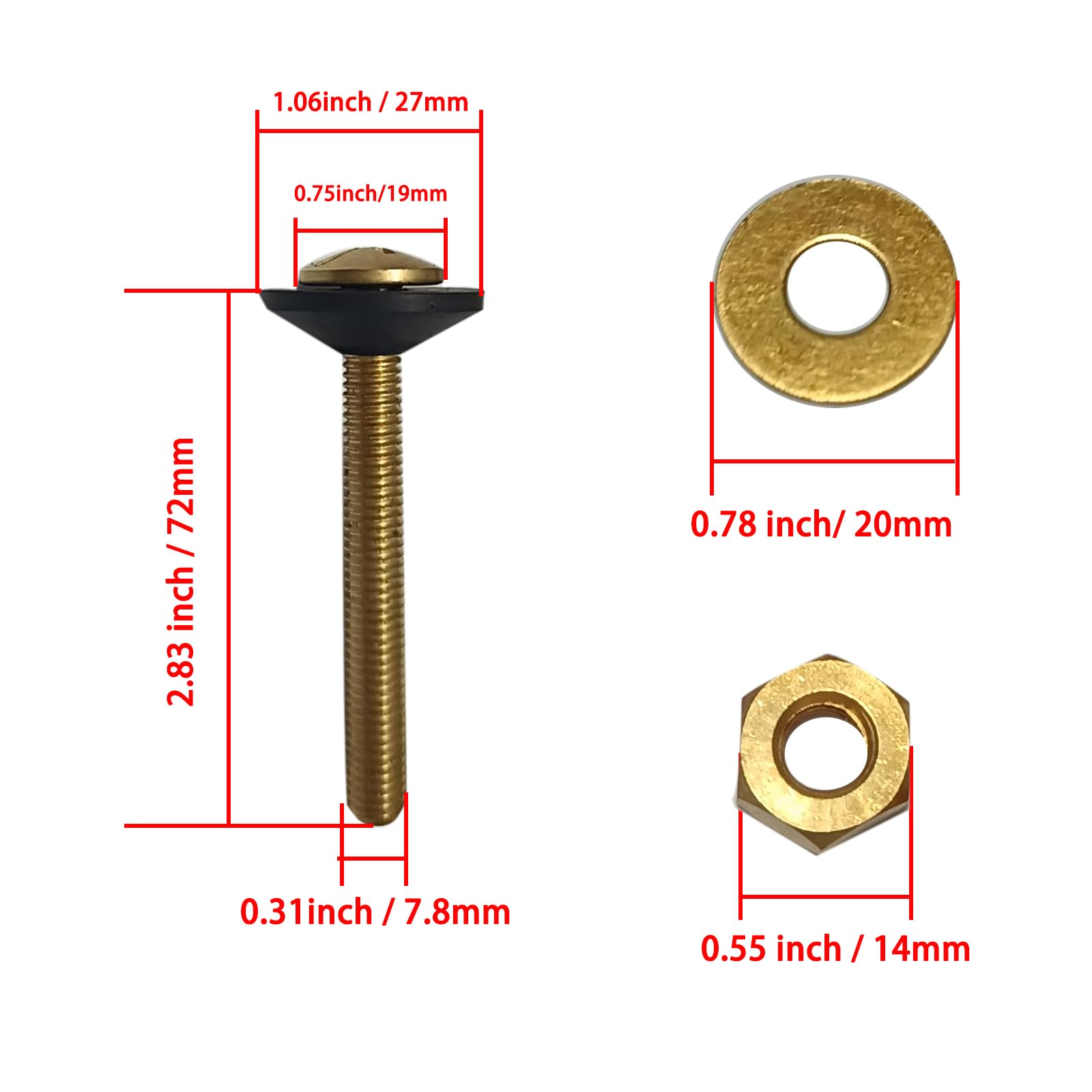 El kit de montaje de tanque a cuenco incluye junta, compatible con inodoros Toto Drake, modelo de dos piezas, pieza de repuesto 9BU024E y THU833-A