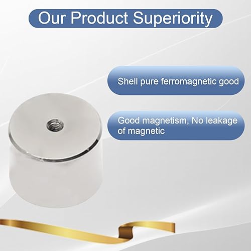 Miniatura 6 de Heyiarbeit elevación eléctrica del solenoide del electroimán del imán de elevación de 12V DC 50N que sostiene 25mmx20m m