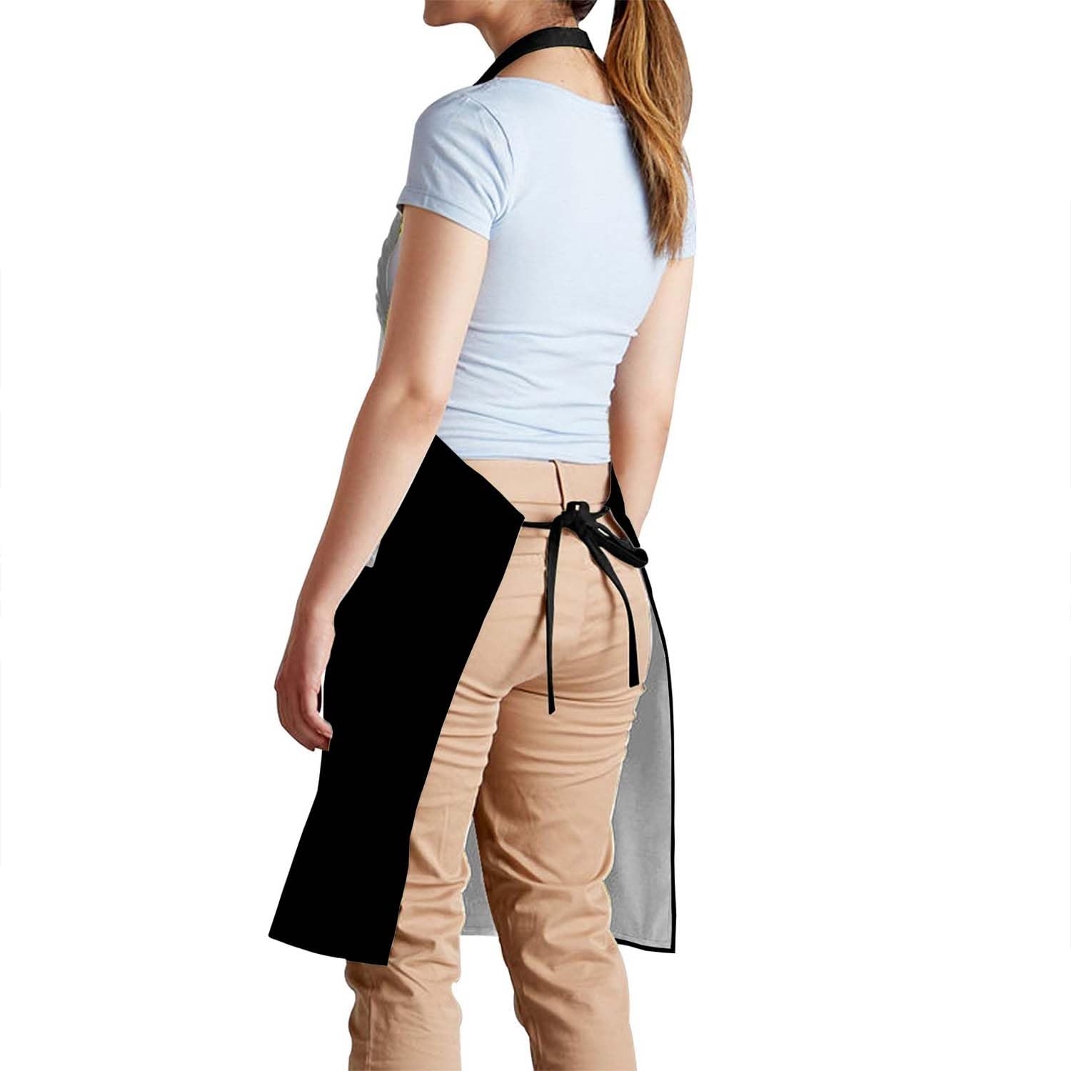 Smooffly Funny Chef Apron - Men & Women's Cooking and Baking Apron, Kitchen & BBQ Bib, Your opinion wasn't in the recipe, 27x31 Inch - Image 3