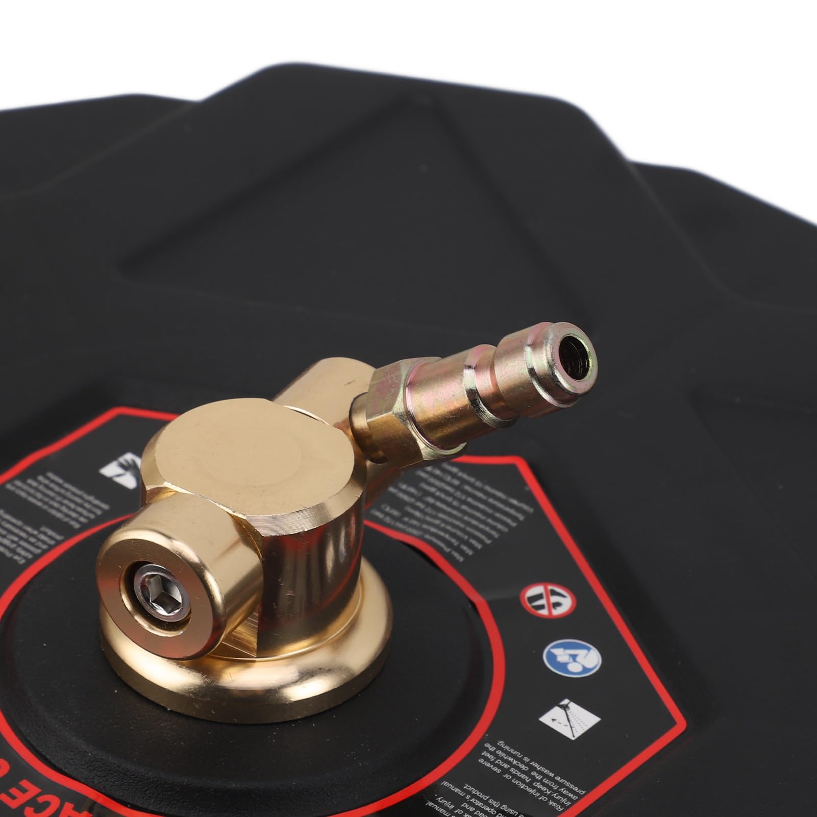 Fafeicy Limpiador de Superficies a Presión de 2500 PSI Lavadora de Superficies a Presión de Acero Inoxidable de 13 Pulgadas con 2 Varillas de Extensión 1 4 Ruedas de Enchufe Rápido para Pavimento de