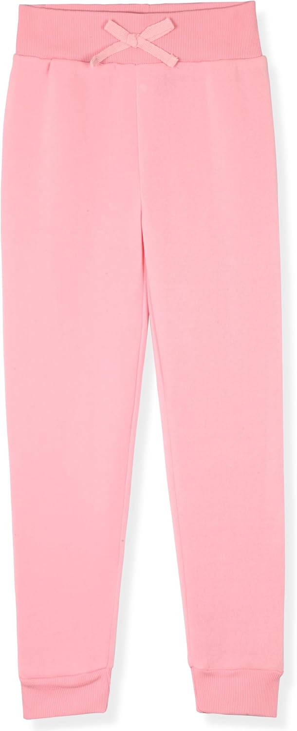 Dreamstar Girls 4-Pack Jogger Set – Glitter & Foil Graphic Fleece Sweatpants for Toddlers, Little & Big Girls - Image 2