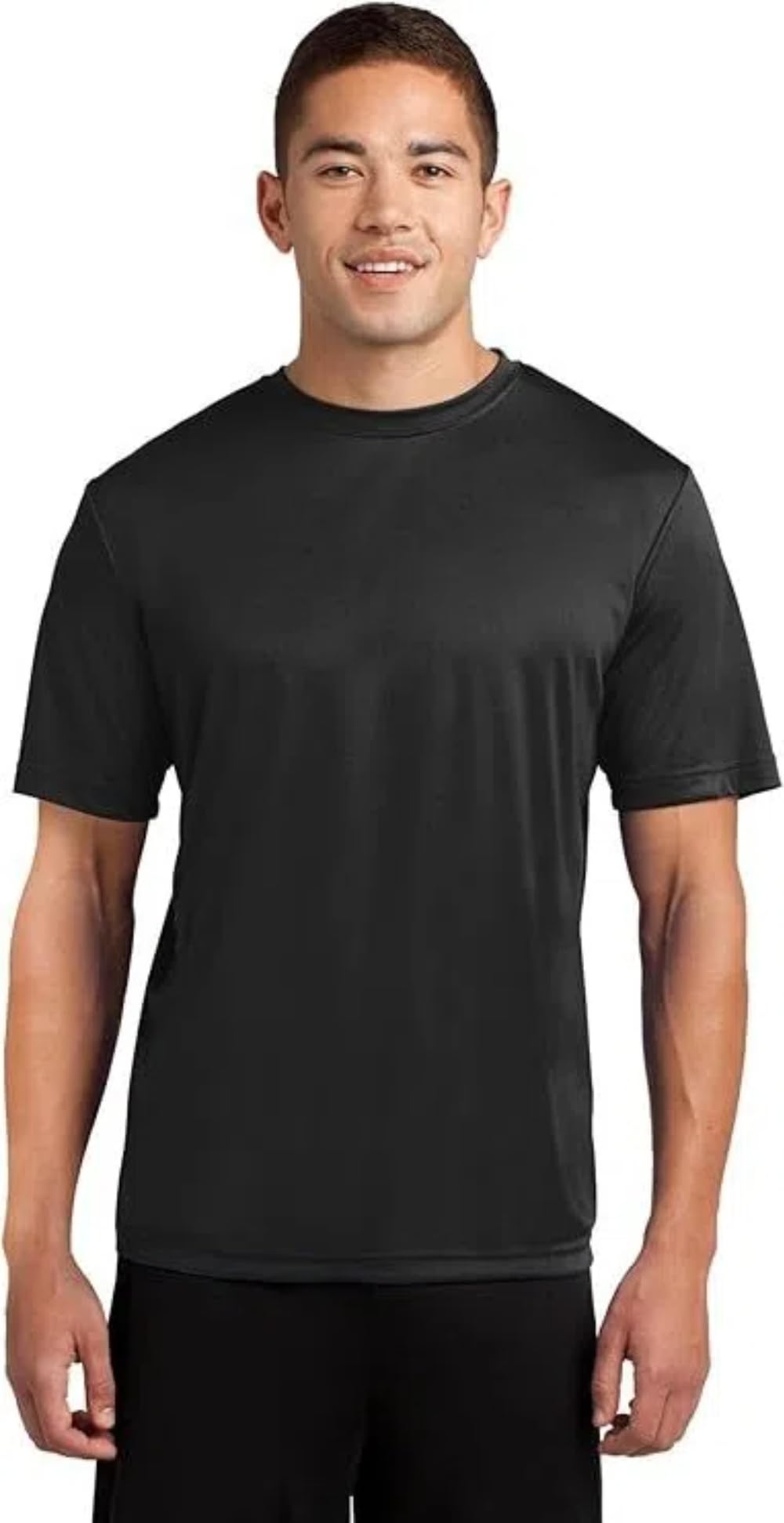 Dri-Tek Men's Big and Tall Short Sleeve Moisture Wicking Athletic T-Shirt