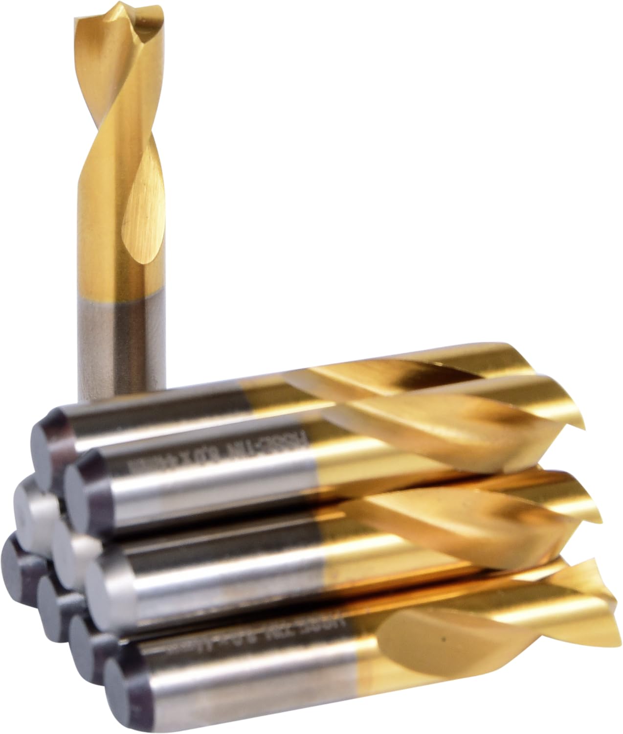 KS Tools 332.0809 HSSE-TiN Schweißpunkt-Bohrer, Ø 8mm, 10er Pack