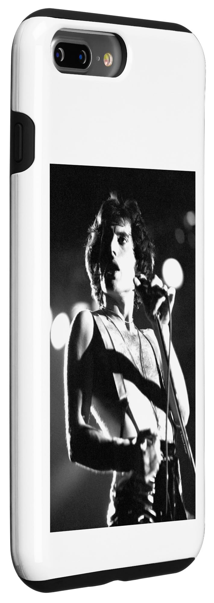 Freddie Mercury Of Queen Live By Simon Fowler Case for iPhone 7 Plus/8 Plus - Image 3