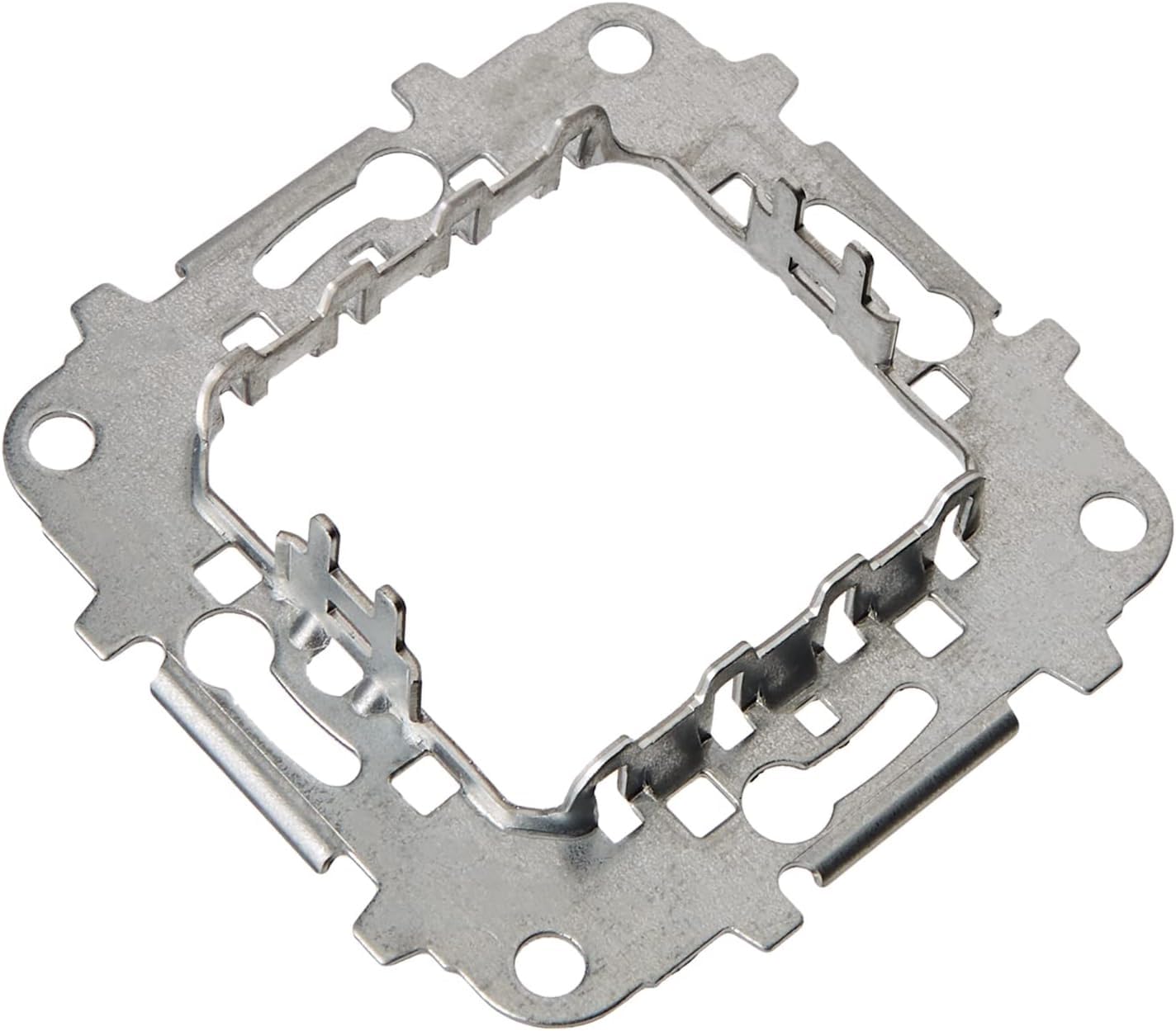 RASMACOR | Pack de 5 Bastidores para mecanismos Niessen Zenit | Bastidor empotrar metálico | Sin Garras | Ref N2271.9 | Pack 5 unidades