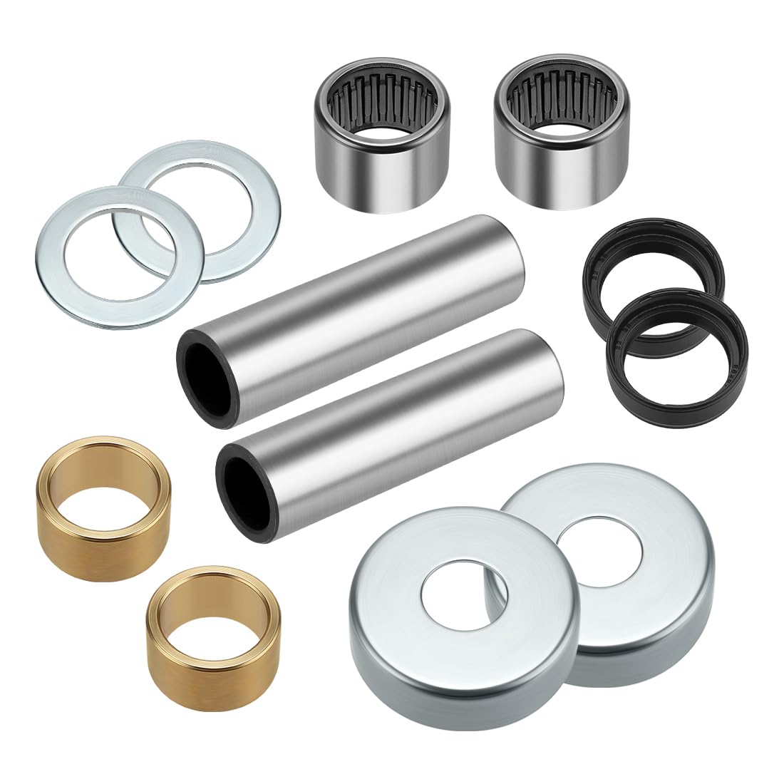 Kit de reconstrucción de rodamiento de brazo oscilante, sello y tapa para Yama-ha YFZ450 2004-2013, YFZ450 Bill Balance Edition 2006-2007, YFZ450 SE 2007-2008
