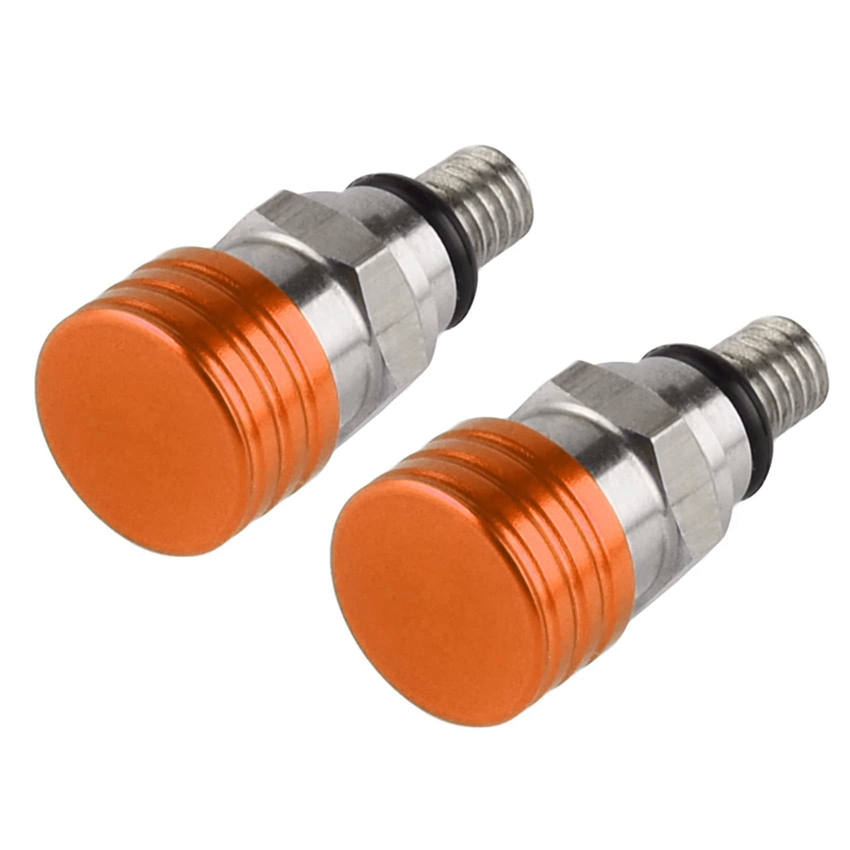 Valvole di Spurgo Aria Forcella Motocross M4X7Mm per 85 125 144 200 250 300 350 450 EXC XCW Valvola di Spurgo a Vite Arancione