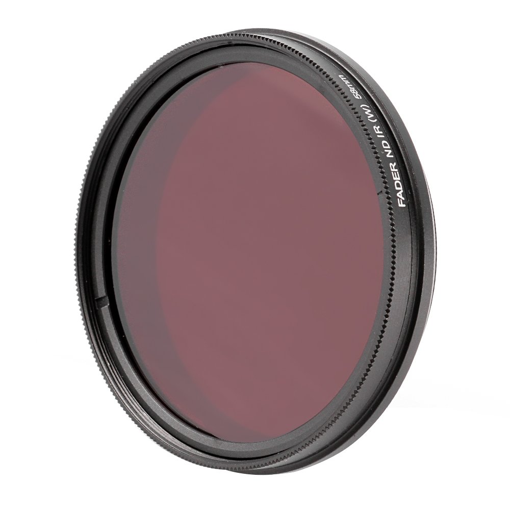 Filtro Infrarrojo Ajustable 58 Mm FOTGA | Para Cámaras DSLR, Fotografía IR, Longitud De Onda 530-750nm