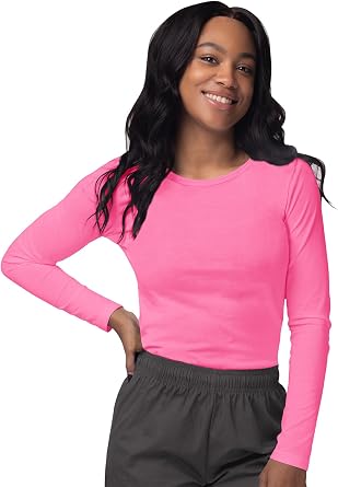Sivvan Scrubs for Women - Long Sleeve Comfort Underscrub Tee