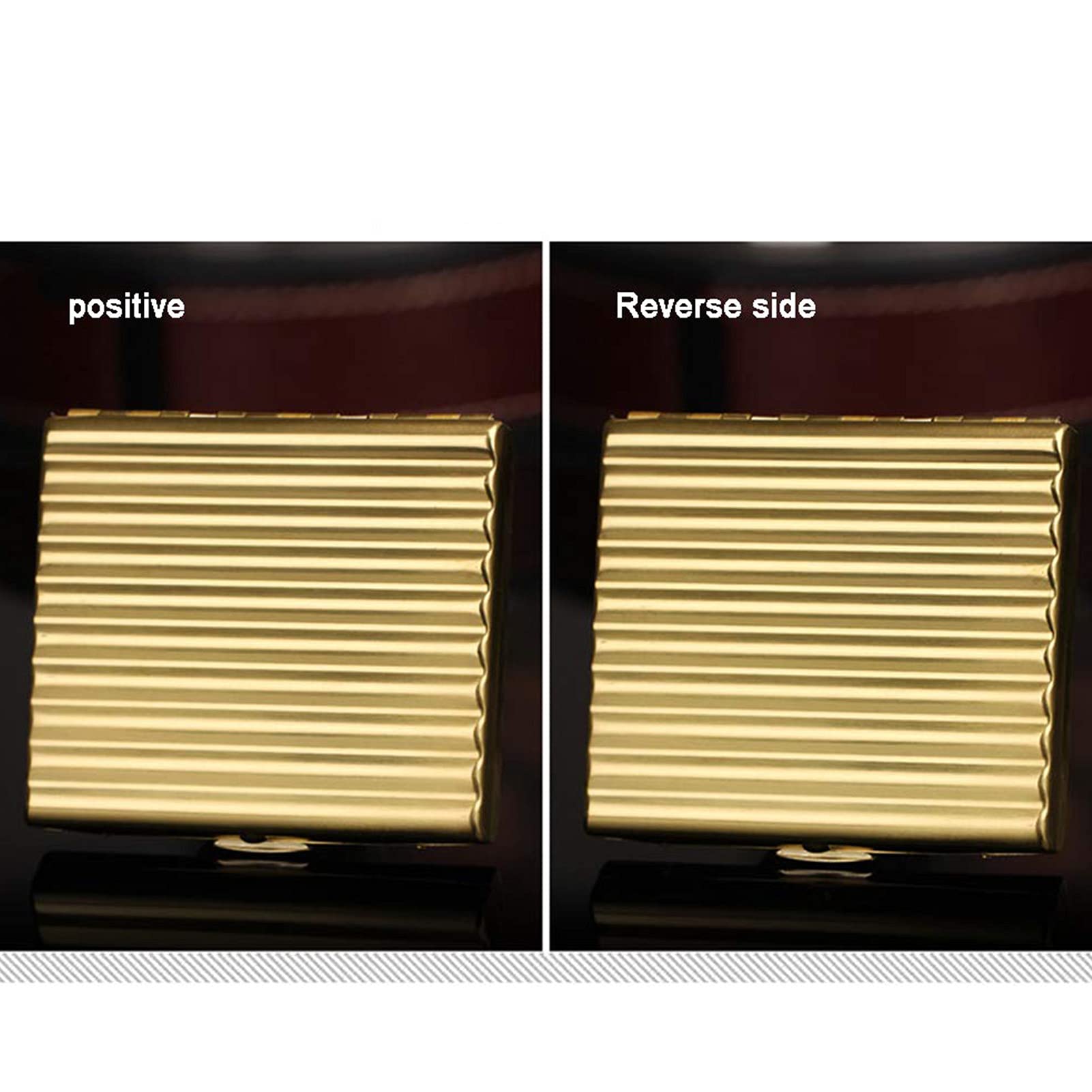 Etui na papierosy męskie， etui na papierosy metalowe， małe przenośne etui na papierosy， z prasą do papierosów， jednoczęściowa konstrukcja， spersonalizowane，