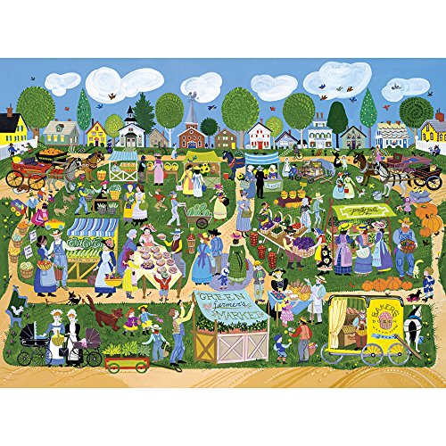 Bits and Pieces - Green Farmer's Market - 1000 Piece Jigsaw Puzzle