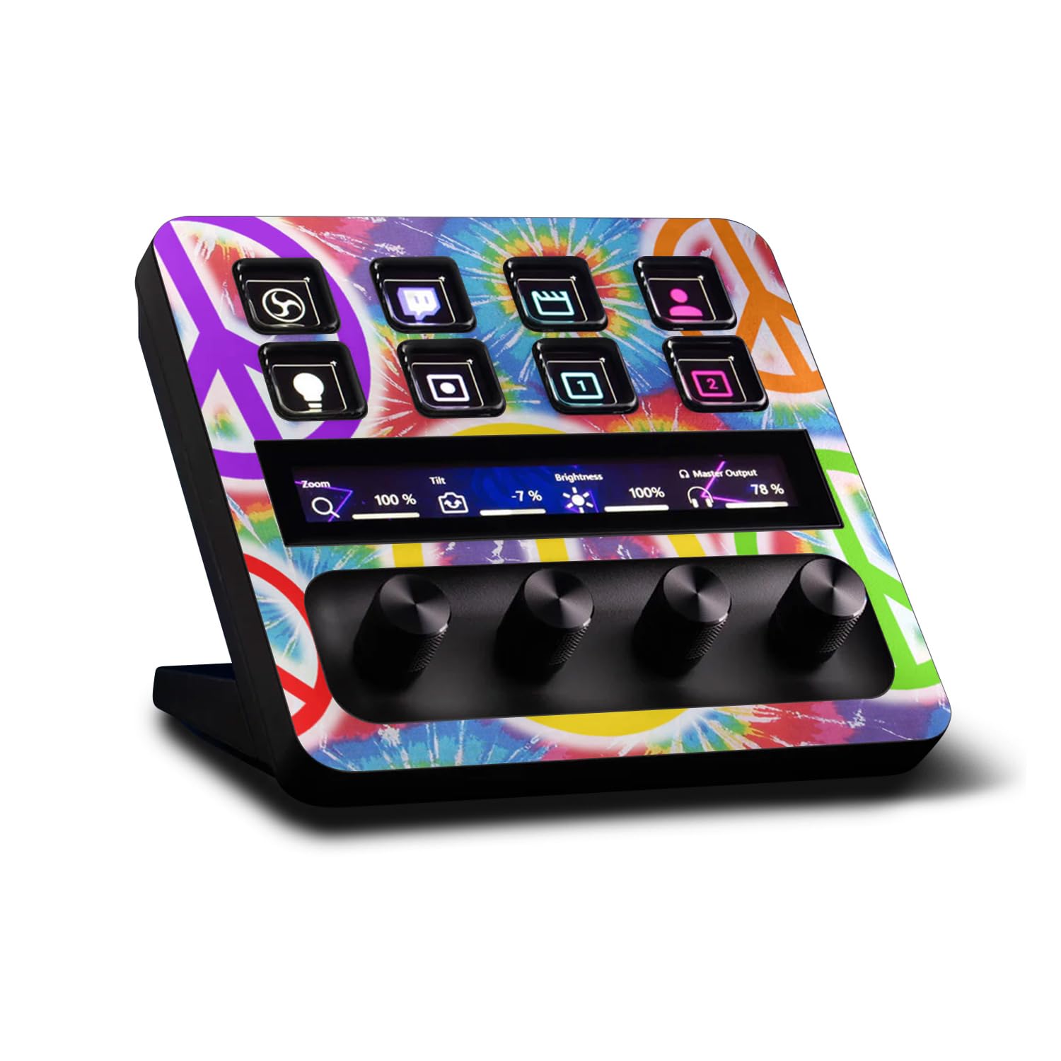 MightySkins Skin Compatible with Elgato Stream Deck + Peaceful Explosion | Protective, Durable, and Unique Vinyl Decal wrap cover | Easy to Apply | Made in The USA