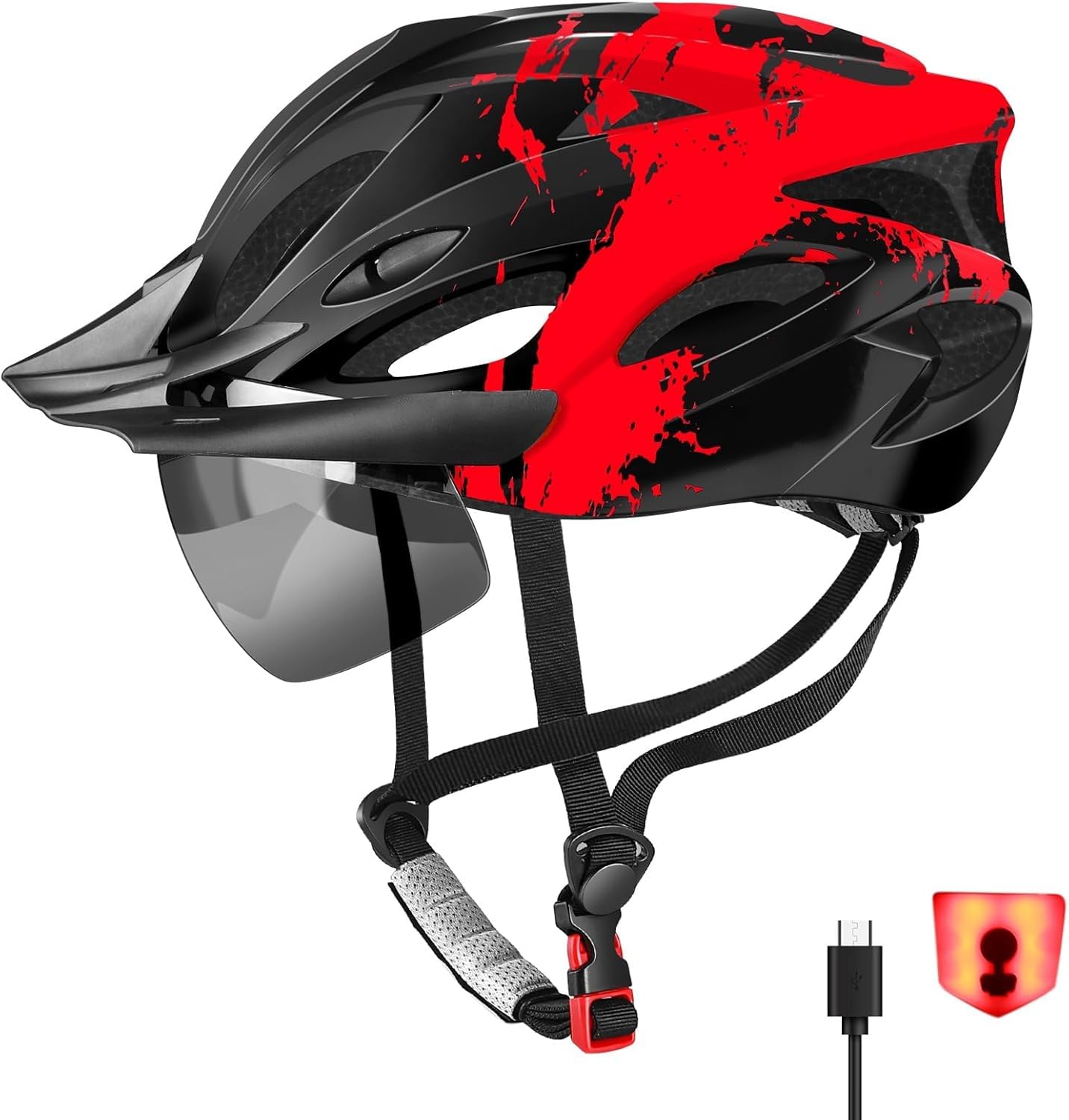 Casco Bicicleta - Ligero, Ajustable, Seguro Casco Bicicleta - Ligero, Ajustable, Seguro