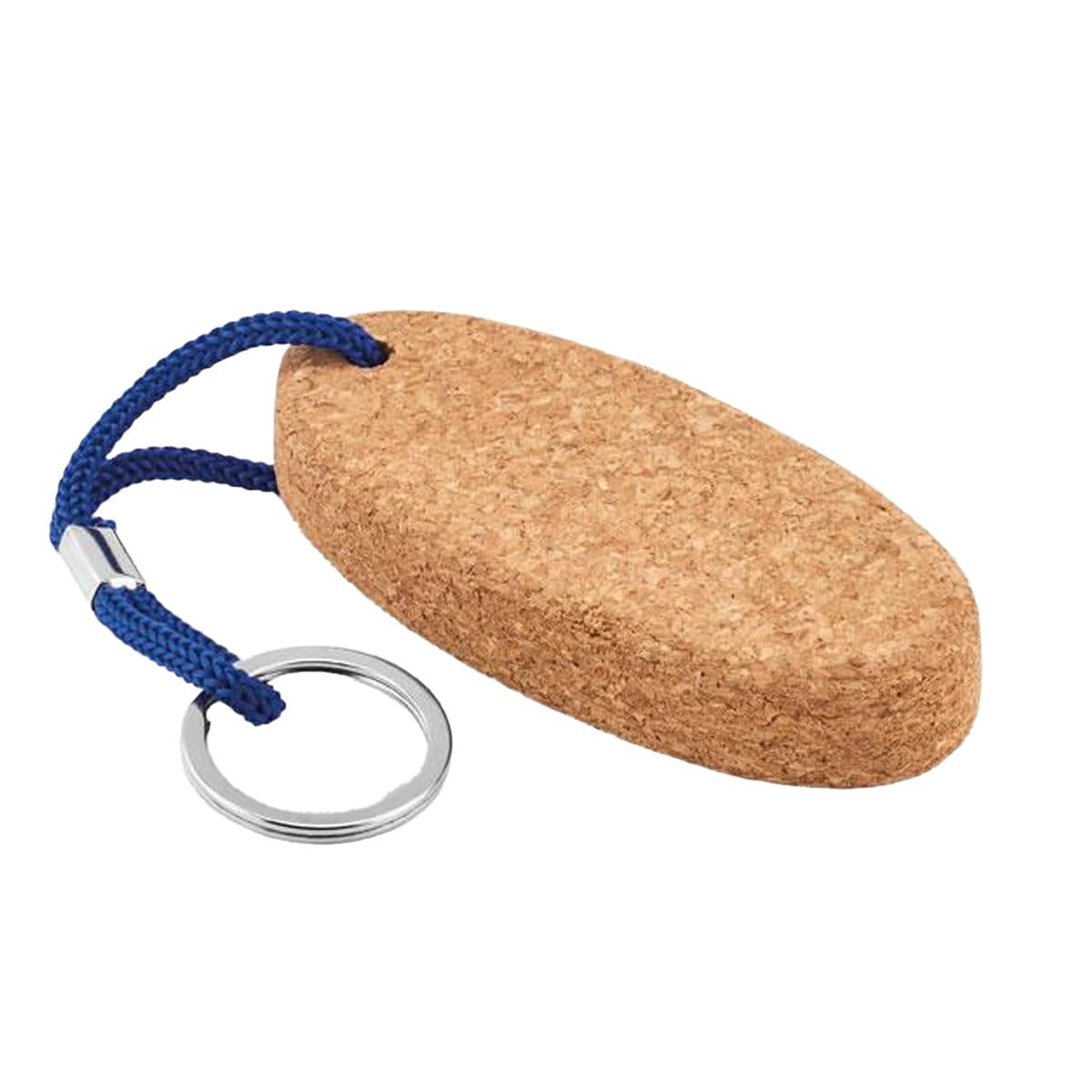 MidOcean Boat Floatable Cork Keyring (One Size) (Royal Blue)