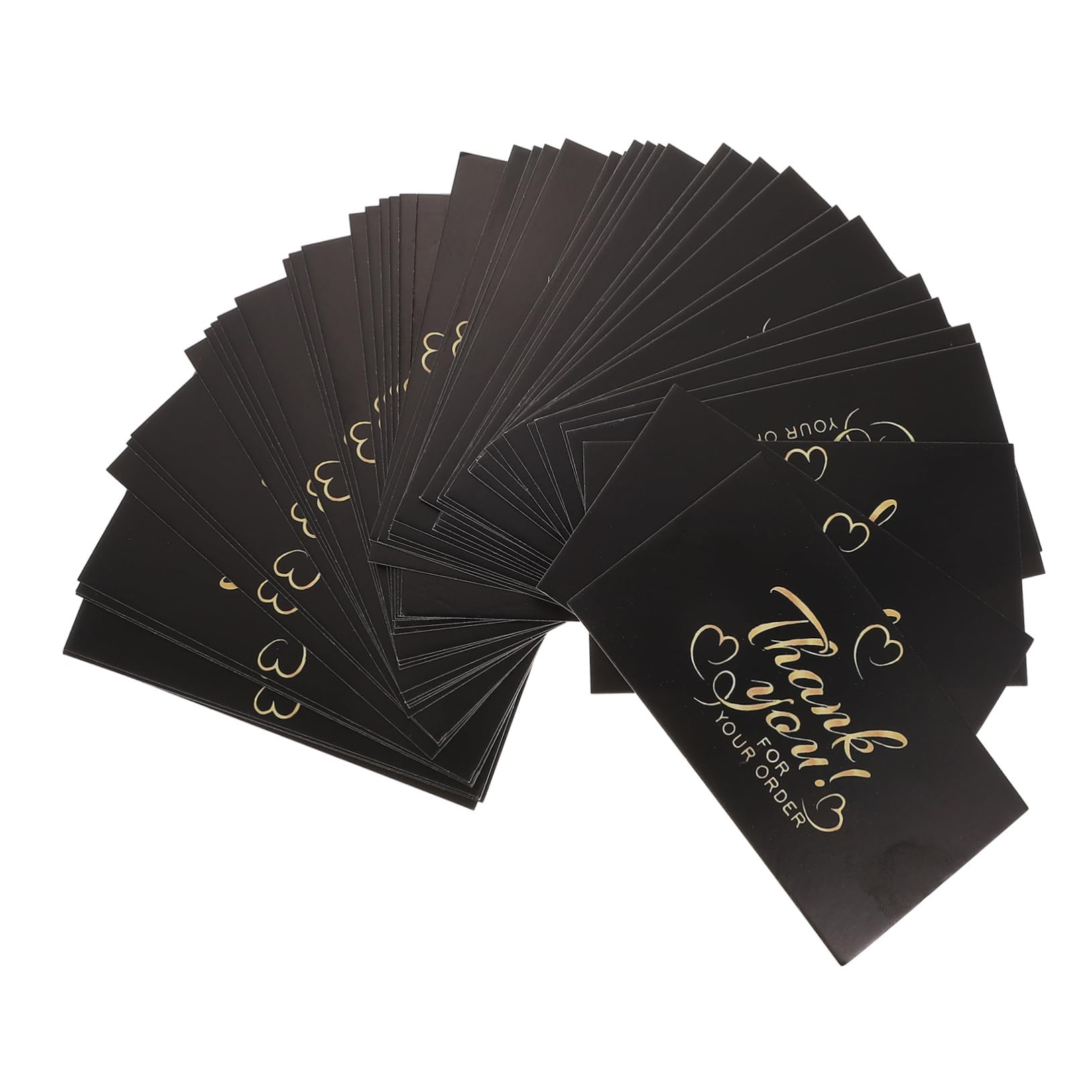 SHINEOFI 200piezas Tarjetas De Agradecimiento Elegantes Flores Tarjetas Para Clientes y Compradores Para Negocios Online y Agradece Tus Clientes Estilo