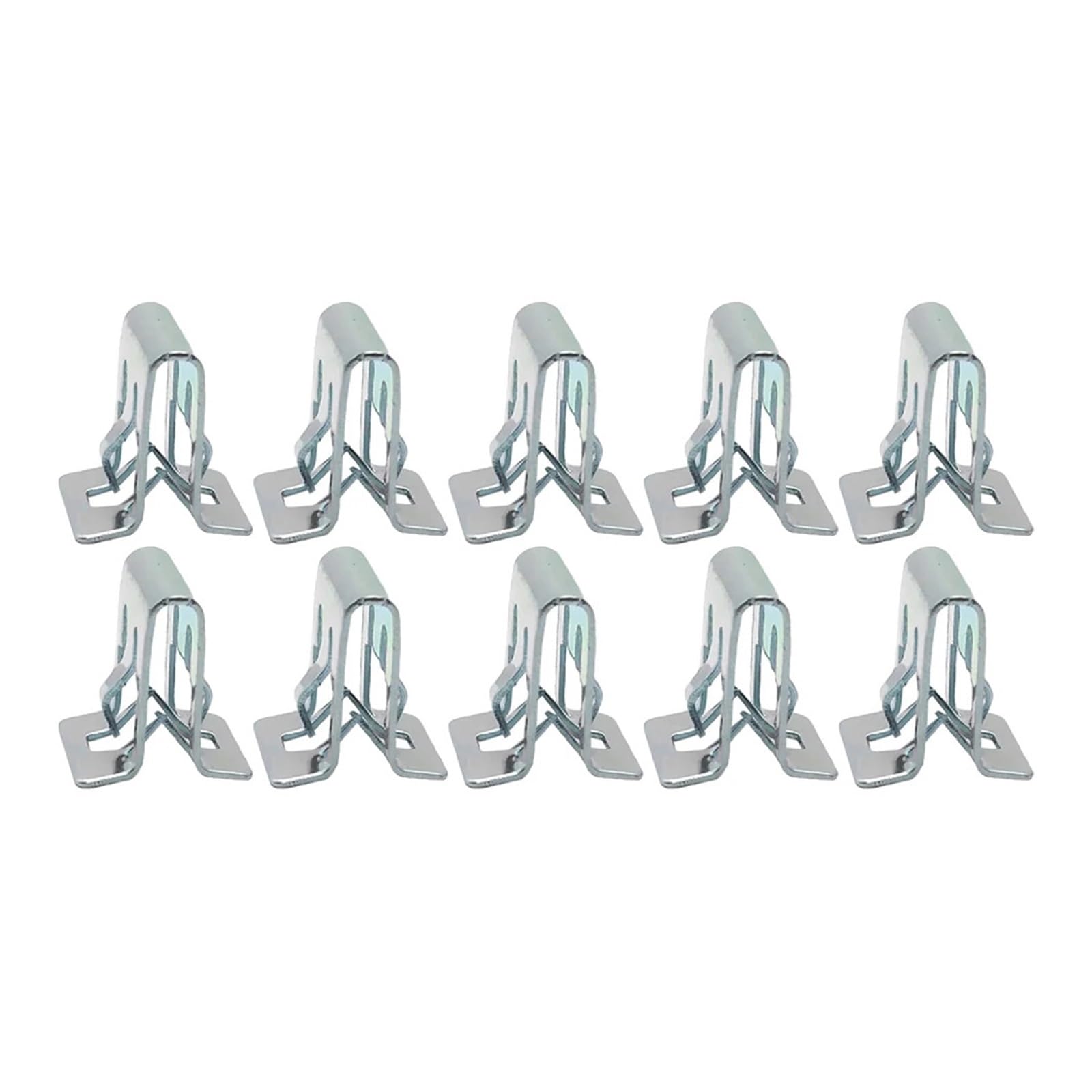 FDCSKINX Auto Retainer Clip Console Dashboard Fixed Buckle Car Interior Metal Accessories 10Pcs /