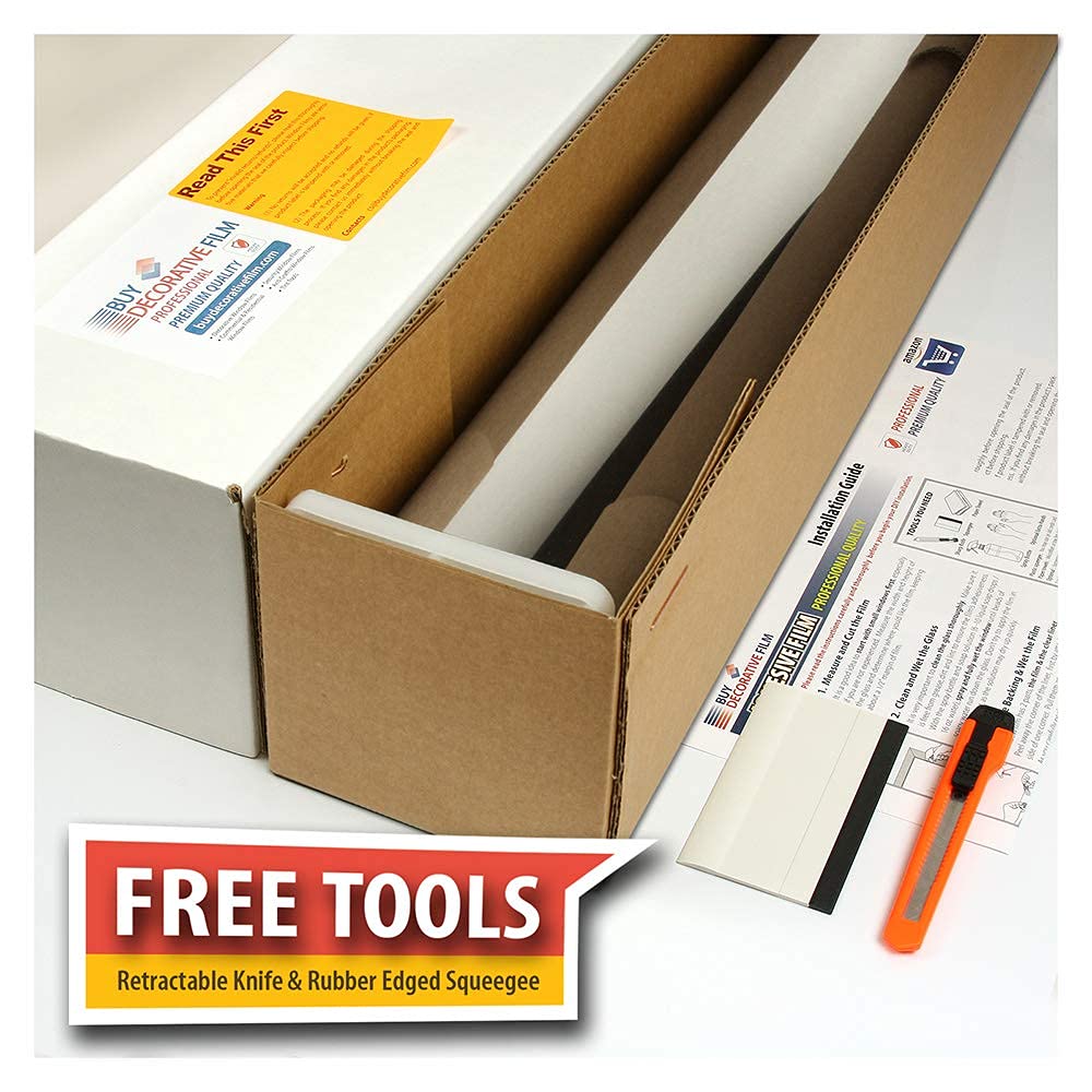 BDF EXS15 Exterior Window Film Daytime Privacy and Sun Control Silver 15 (Dark) - 36in X 100ft