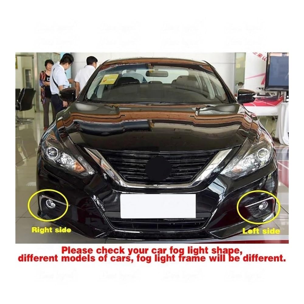 Per Altima Per Teana 2016 2017 2018 Fendinebbia Per Fari Copertura Griglia Cornice Sinistra Griglia
