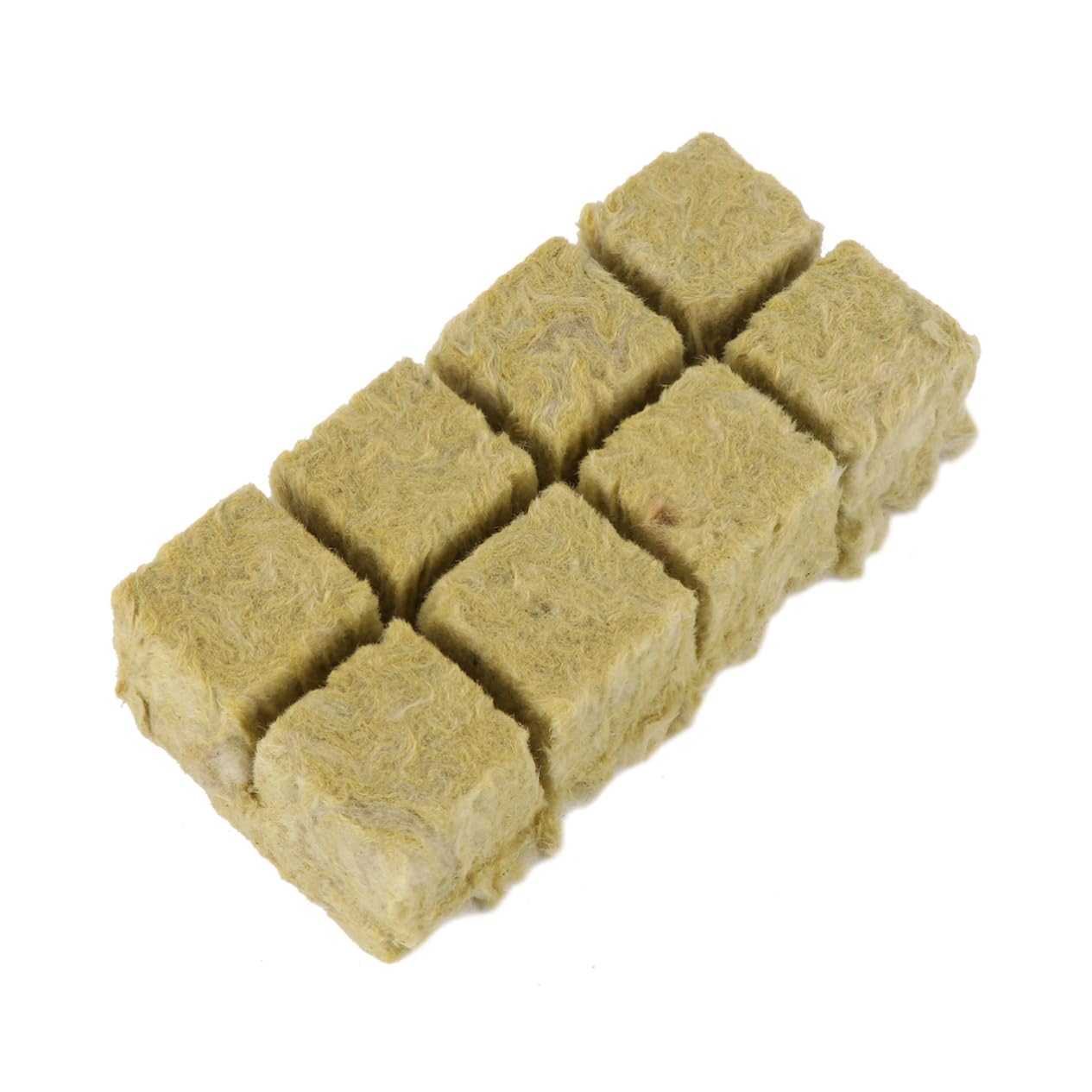 INOOMP Bloque de Lana Hidropónica 1, 5 Pulgadas 8 Piezas Verde