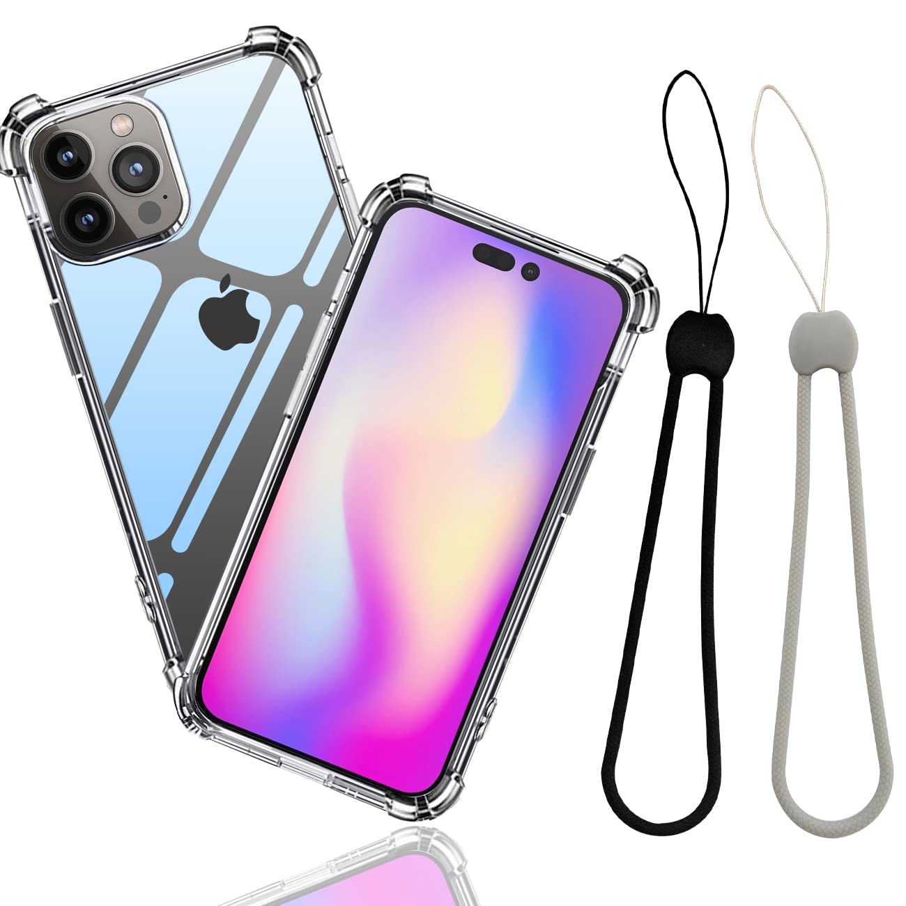 Amazon.co.jp: 【 2+2セット】 対応 iPhone 14 Pro Max ケース クリア 