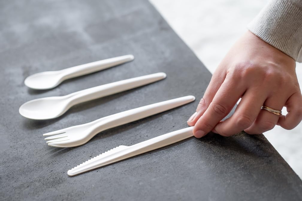 Forchetta in Legno Imbustata 16 cm – 1500 pz - Forchette Monouso - Ideale per Catering e Buffet, Perfetto per Eventi e Feste