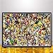 XTTGGD Simpsons Puzzles Adultos Personajes Comic Cartoon Film Madera 1000 Piezas Puzzles Adolescente Juguete Año Regalo 75X50Cm
