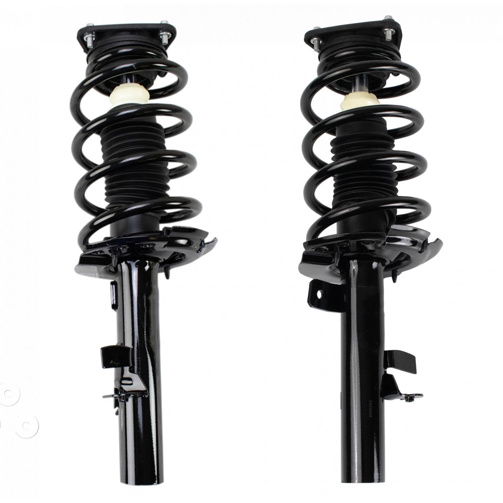 TRQ Front Driver and Passenger Side Strut and Spring Assembly Set 2 Piece