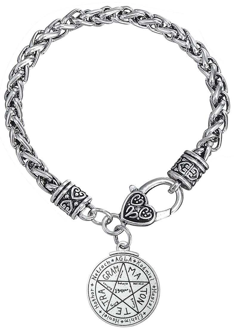 Talisman for Love Tetragrammaton Seal of Solomon Wicca Pentacle Pendant Wiccan Bracelets