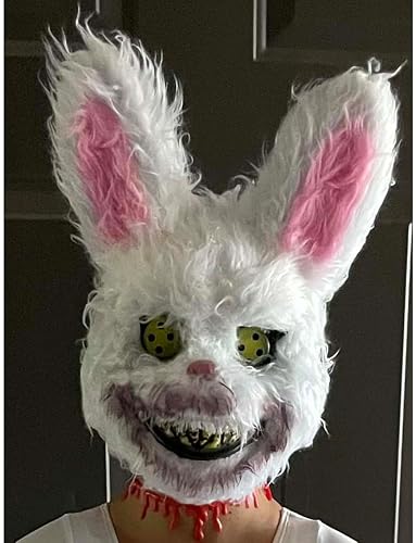 Miniatura 3 de Máscara de conejo de Halloween WJR10 para disfraz de Halloween