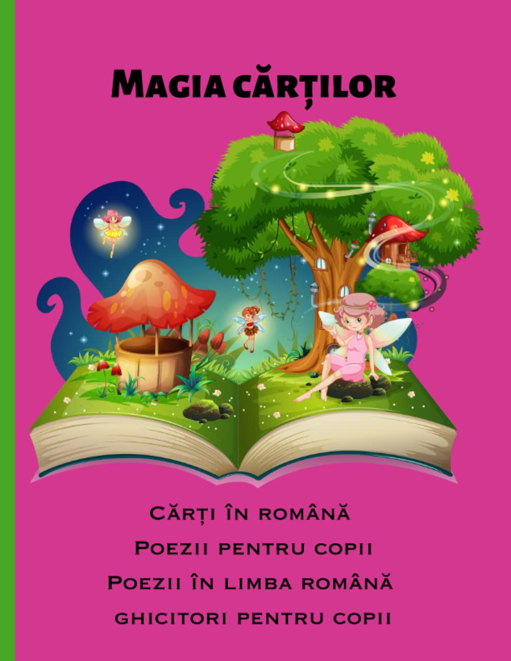 Cărți în română Poezii pentru copii: Poezii în limba română, ghicitori pentru copii, Magia cărților (Cărți de povești pentru copii în română)