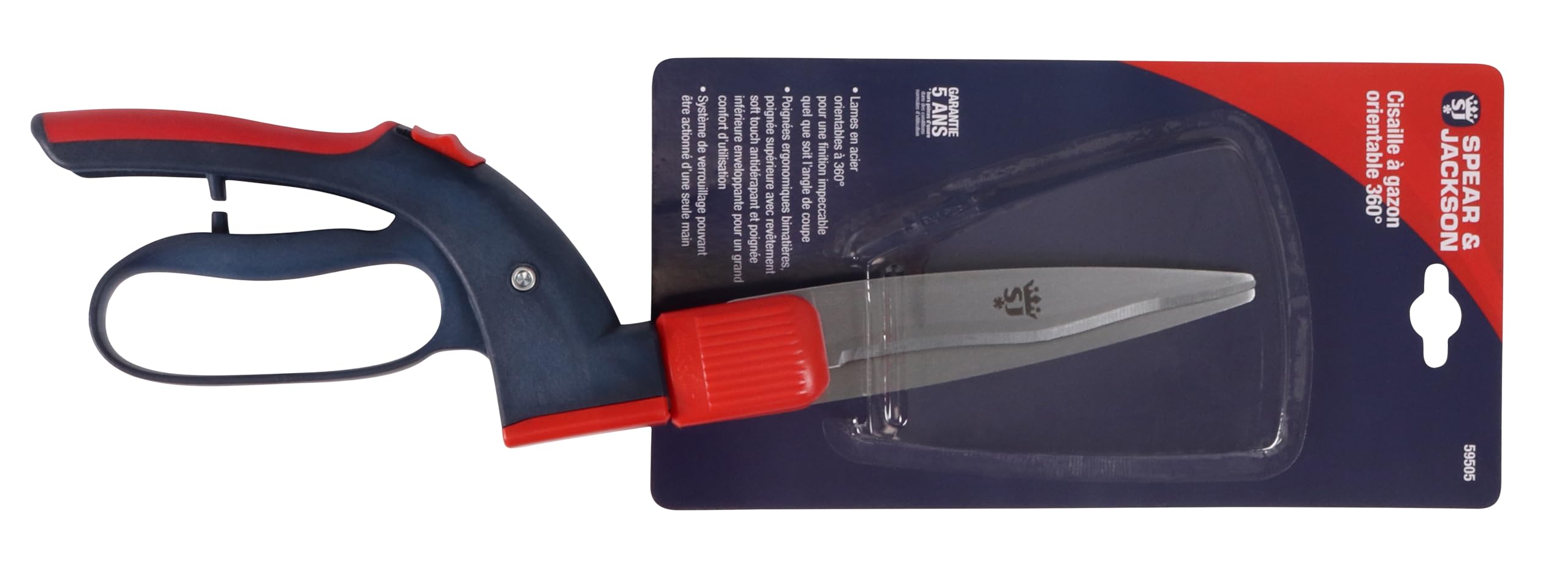 SPEAR & JACKSON 360° drehbare Rasenschere - 37cm - 59505