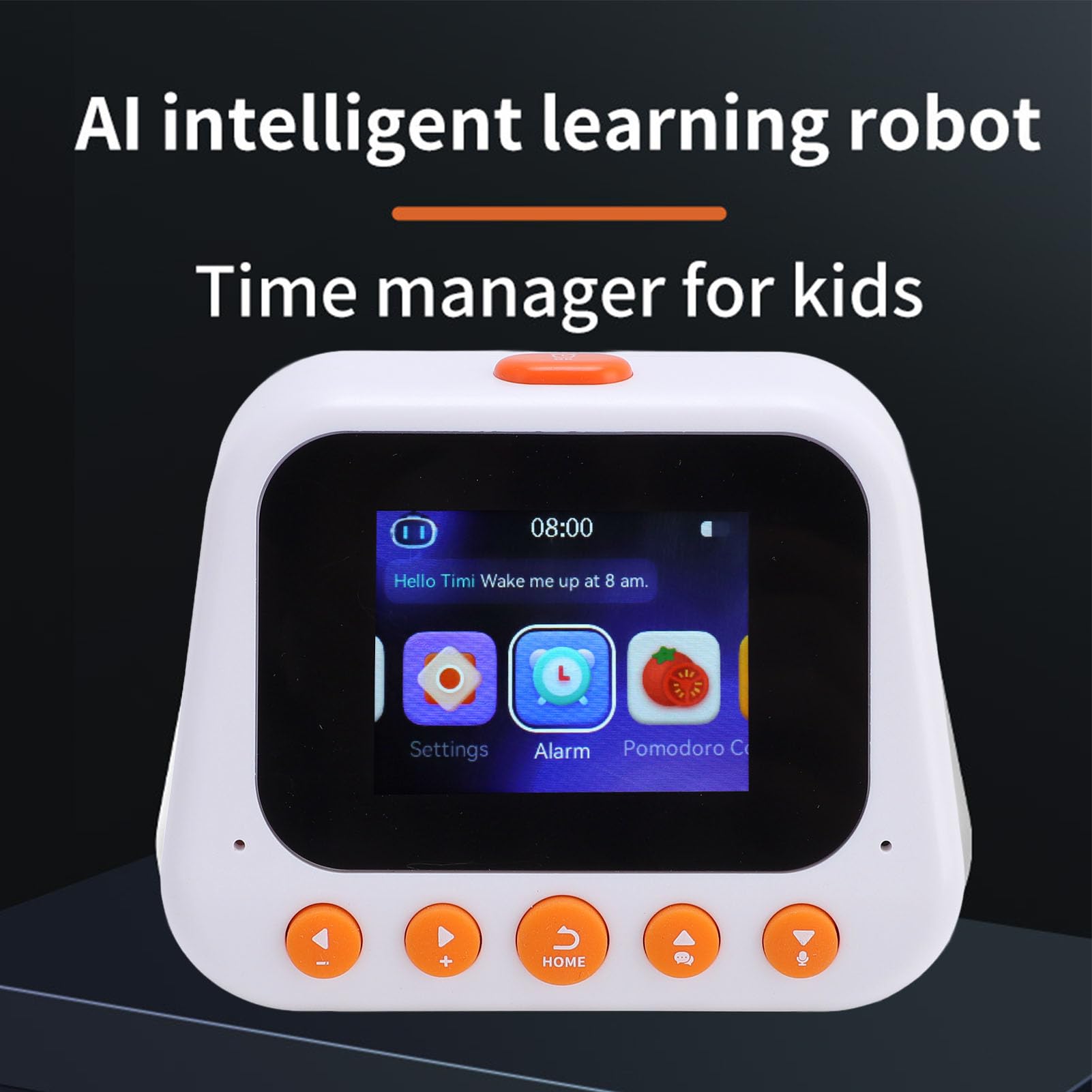 Asixxsix Robots Smart Talking,2 en 1 Voice AI Robot de Aprendizaje Inteligente, Robot Interactivo con Traducción Multifuncional de Voz, para Regalos de Cumpleaños para Niñas y Niños