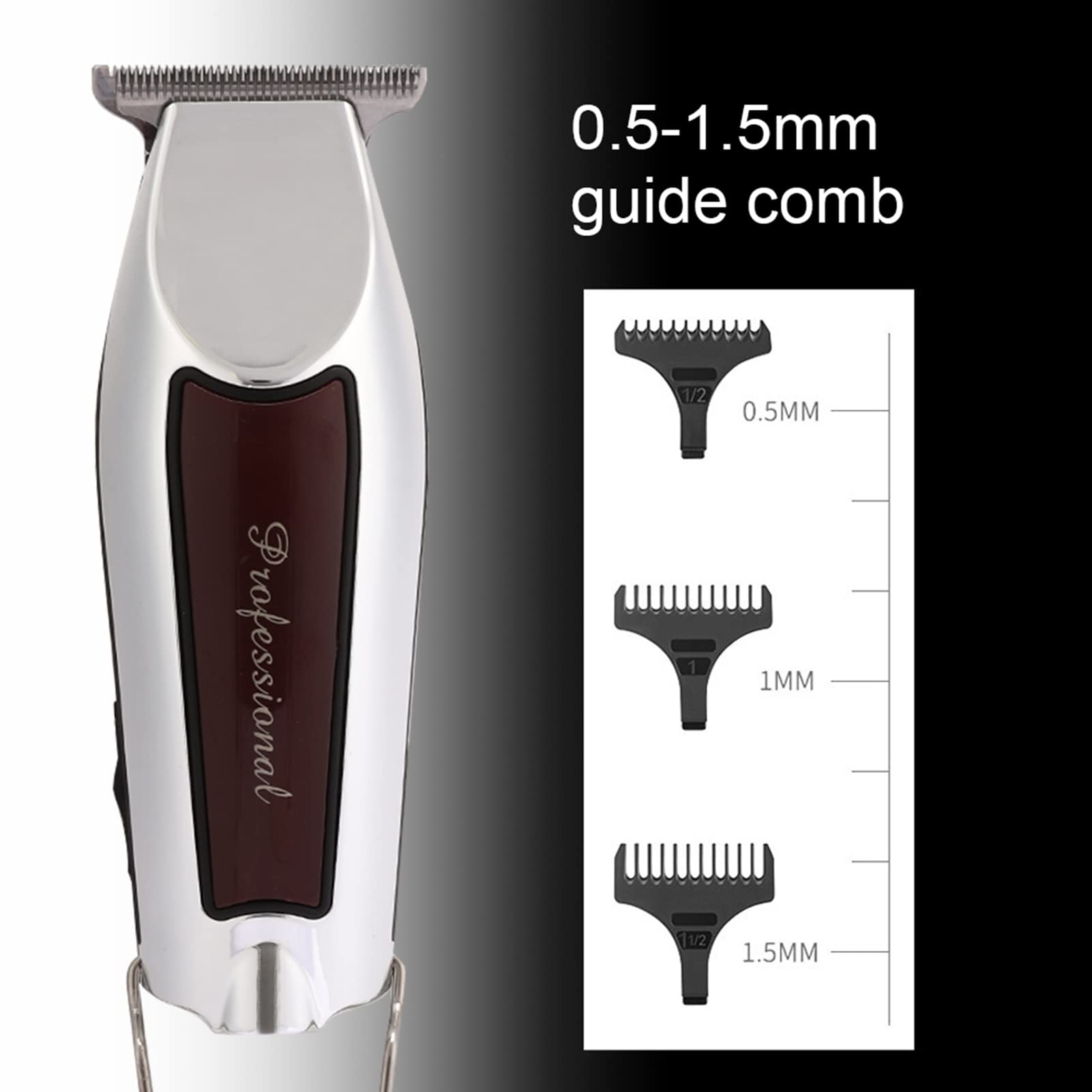 Tondeuse à Cheveux, Tondeuse à Cheveux, Tondeuse à Cheveux, Tondeuse à Barbe électrique Rechargeable USB pour Hommes, Tondeuse à Cheveux Longs, Tondeuse à Cheveux (Spécifications
