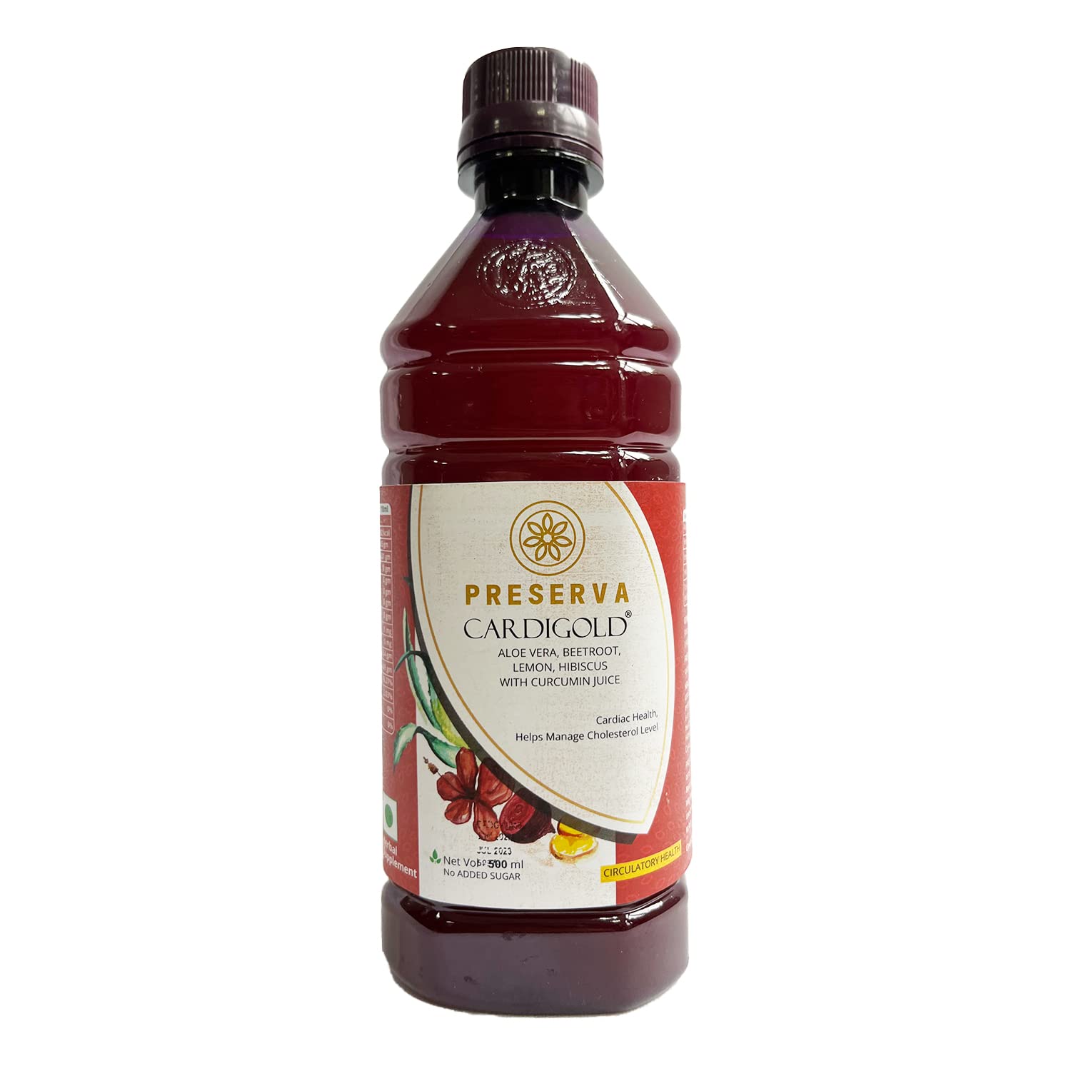 Preserva Wellness Cardigold Aloe Vera Curcumin Juice For Heart Care - 500 Ml-picture-24
