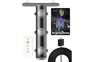 12 ft Pumpkin Skeleton Halloween Lighting Kit