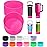 PICcircuit 2PCS for Stanley Boot, Silicone Bottom for Quencher Adventure 40oz 30oz IceFlow 20oz 30oz Bottle&for Hydroflask Tumbler 12-24oz for Stanley Cup Accessories Avoid Scratches&Noise