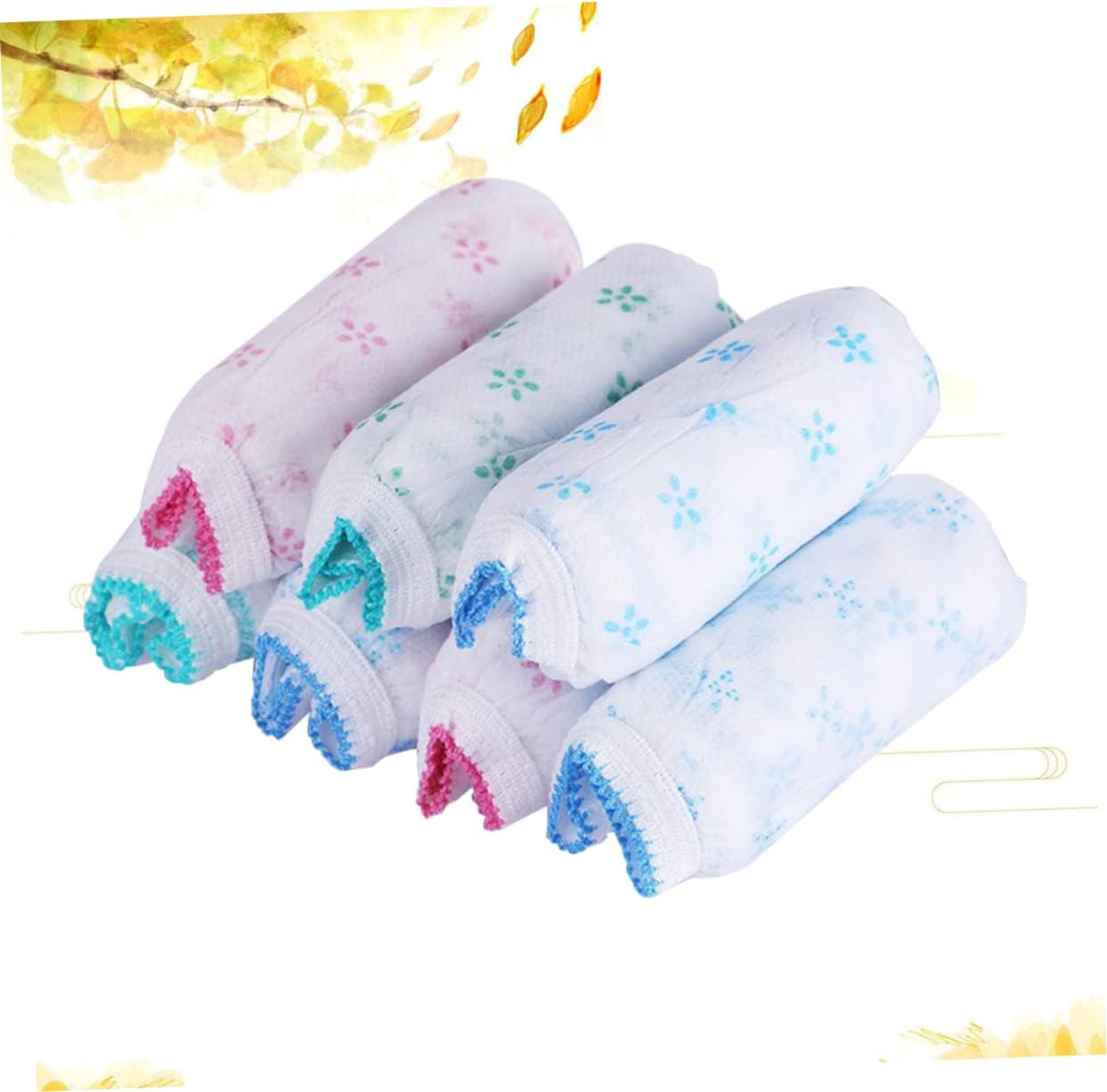 Didiseaon 7pcs Maternity Underwear Prenatal Panties Disposable Briefs Seamless Stretchable Xl Women Lingerie Assorted Color