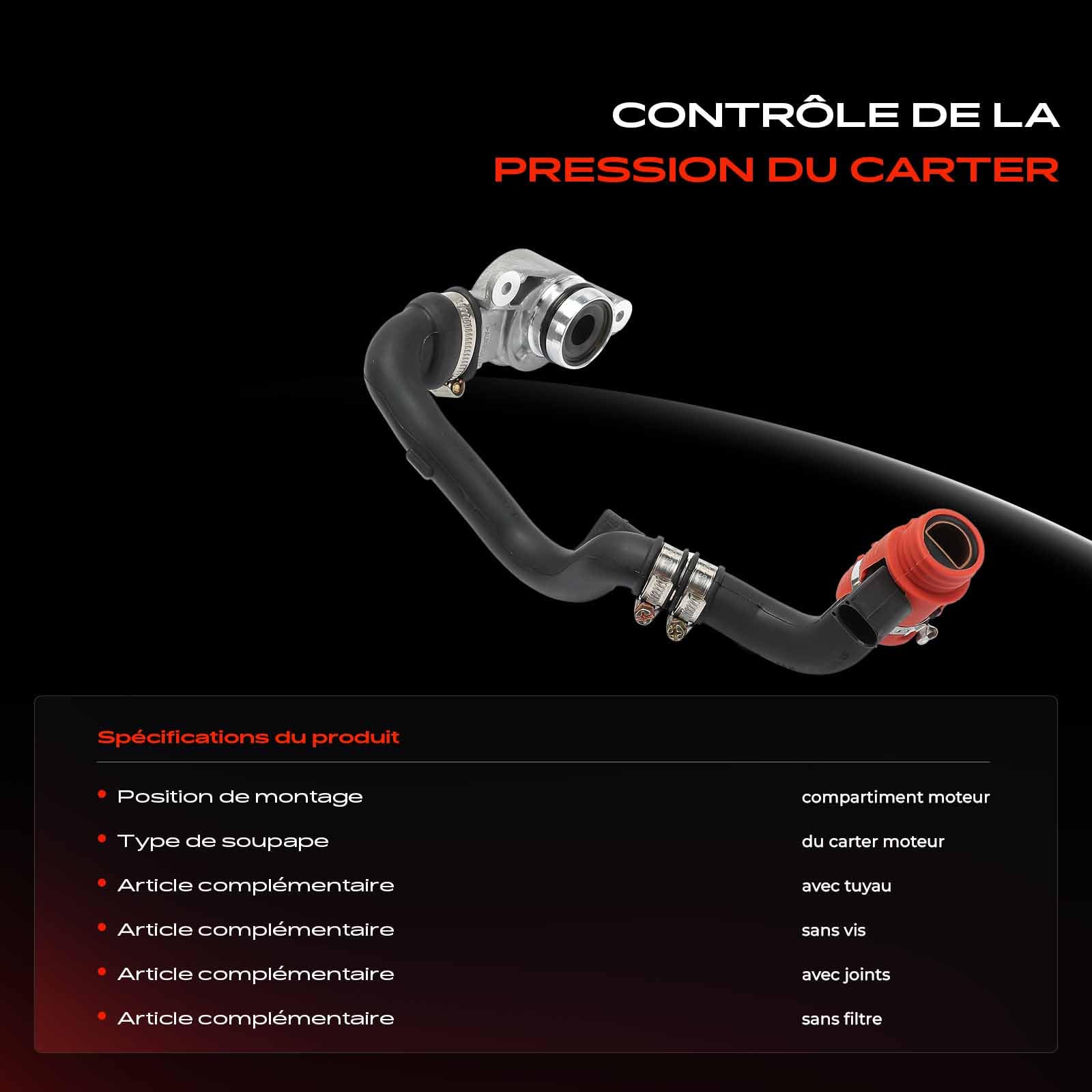 Frankberg Soupape de ventilation du carter 6420102391