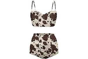 Cowy Print Swimsuit Set for Women: Ultimate Summer Style