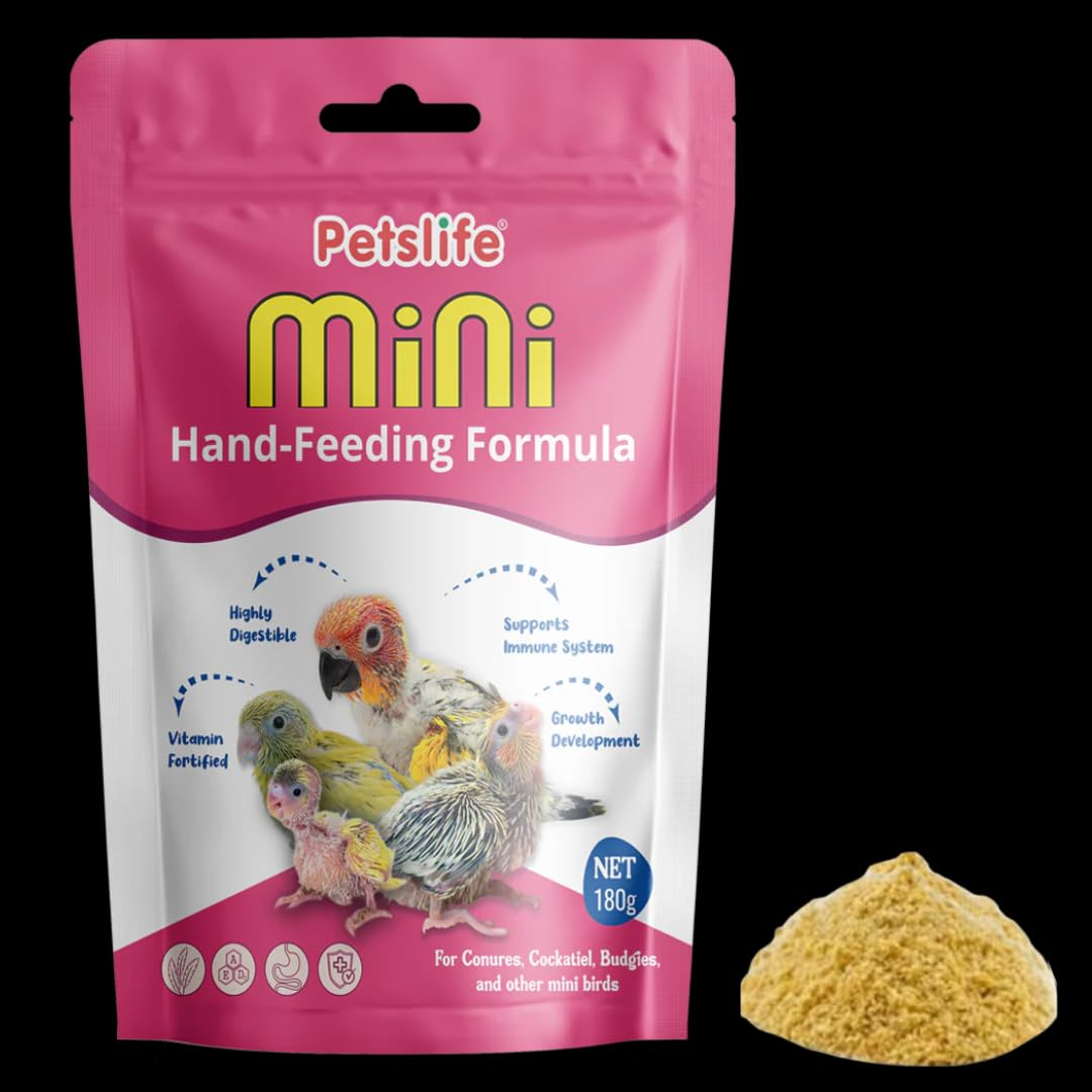 SANSEFERO Mini Hand Feeding Formula|Highly Palatable Diet For Health And Growth|Premium Nutrition For All Small Birds, Including Conures, Cockatiels, And Budgies (50 Grams) (Pack Of 2) - Powder (B0C8P122MN) Amazon Price History, Amazon Price Tracker