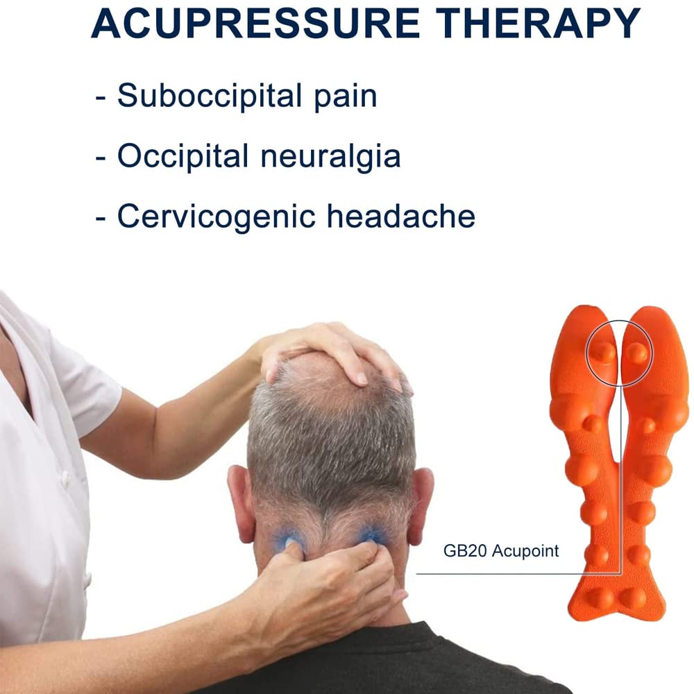 Nacken Schulter Rücken Massage Stretch Kissen Rücken Trigger Point Massager Zervikale Chiropraktik Lindert Müdigkeit Körper Schmerzlinderung
