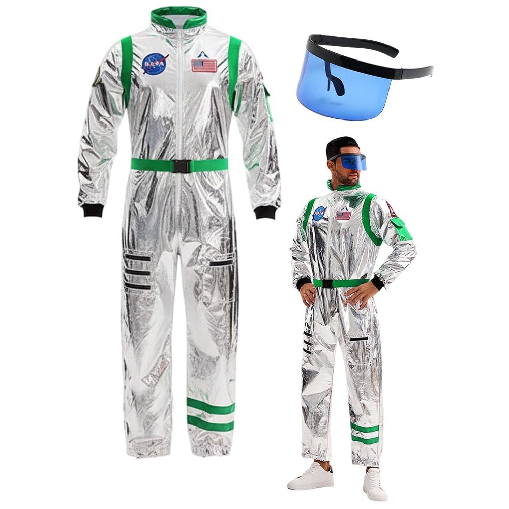 Costume pour femmes hommes astronaute et déguisement Halloween adulte