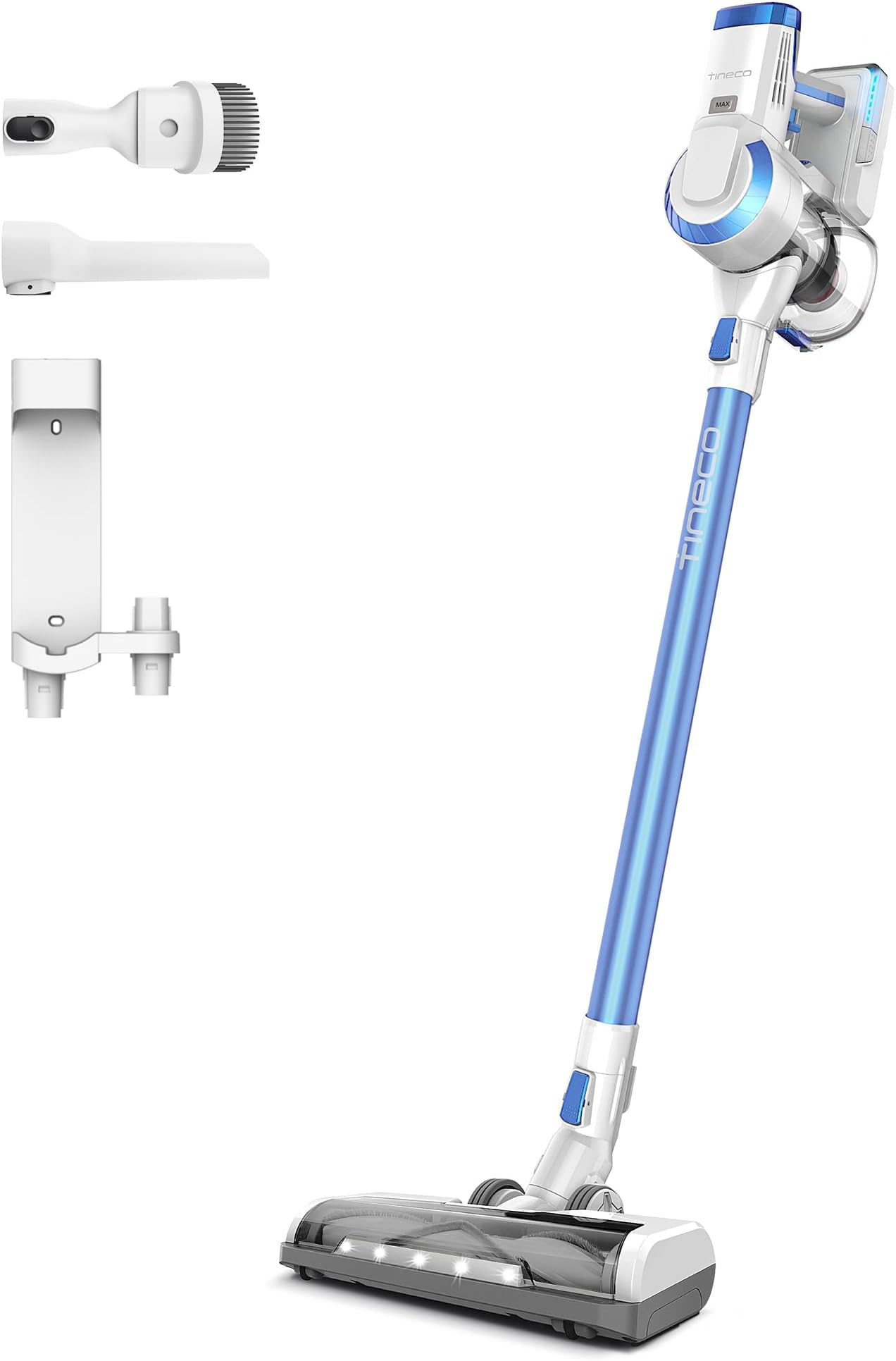 A10 Essentials Cordless Stick Cleaner, Lightweight and Quiet,LED Headlights, Powerful Handheld Cleaner for Hard Floor Carpet