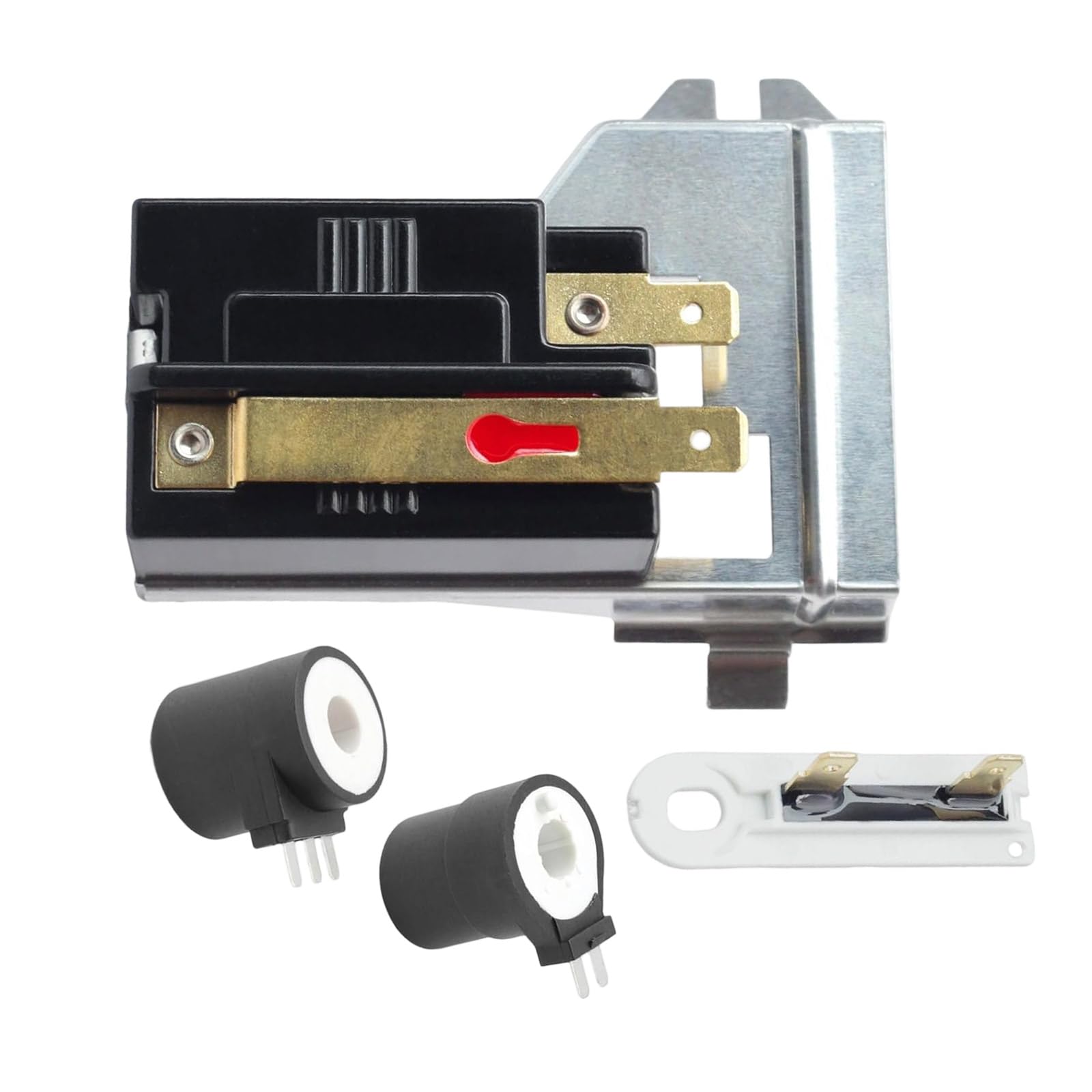 Kalttoy Dryer Flame Sensory 6501EL3001A Adapter Solenoid Coil Thermal Fused for AP4443773 1268234 6501EL9001A AH3529181 Dryer Flame Sensory Replacement Set
