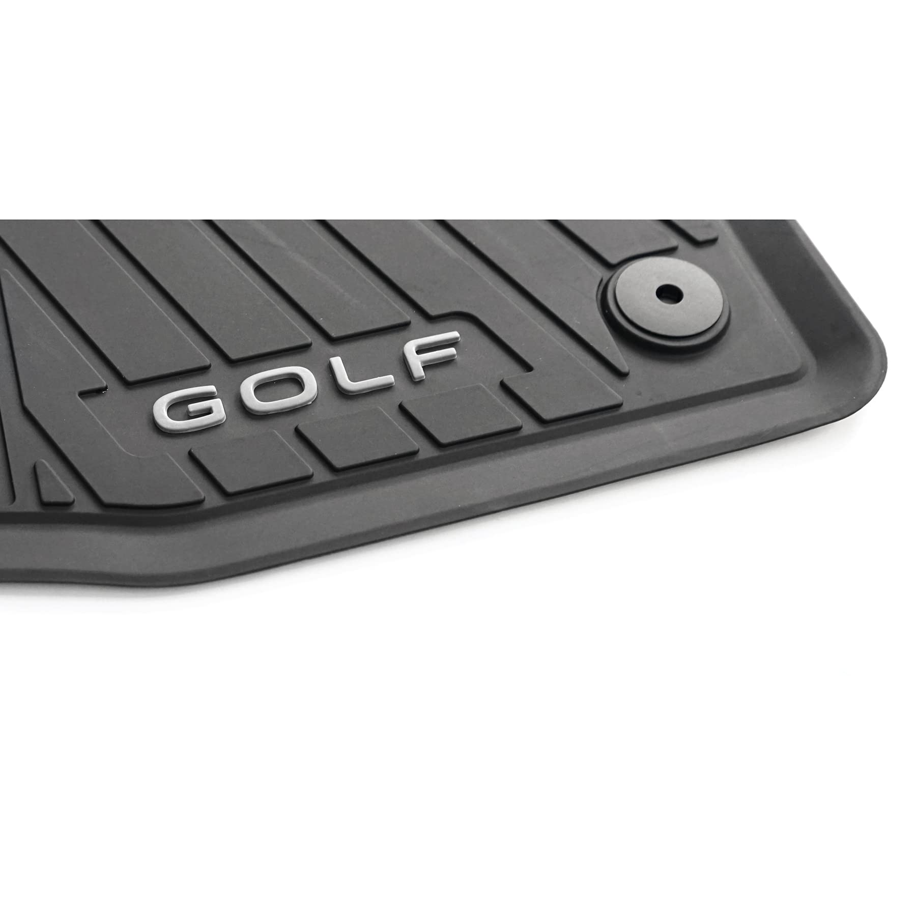 Volkswagen 5H9061500A82V Rubber Footmats, Premium All-Weather Mats, 4 x Rubber Mats, Only for Variant/Alltrack, Only for Mild-Hybrid/MHEV (PR Code 0K4) Black Golf 8 Variant Hybrid Volkswagen 5H9061500A82V Rubber Footmats, Premium All-Weather Mats, 4 x Rubber Mats, Only for Variant/Alltrack, Only for Mild-Hybrid/MHEV (PR Code 0K4) Black Golf 8 Variant Hybrid