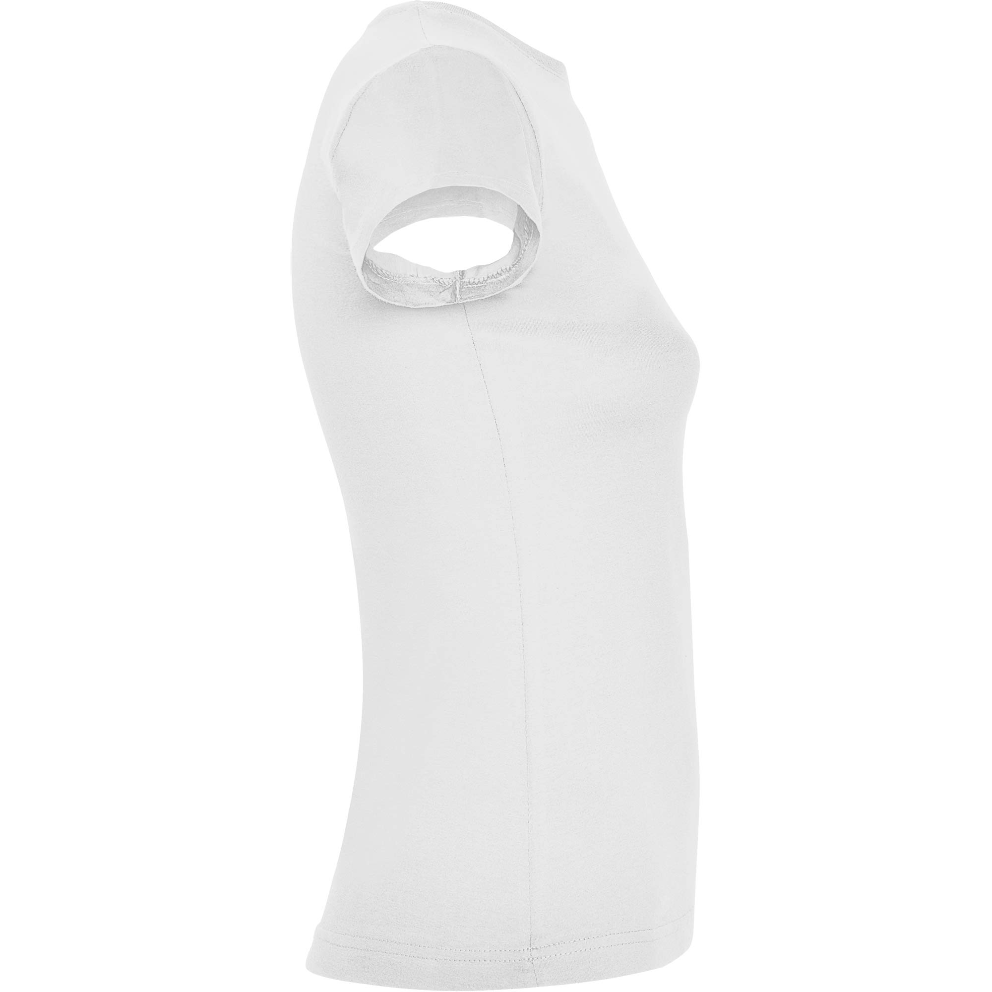 Camiseta Manga Corta 100% Algodón para Niñas - Camiseta Entallada Cuello Redondo