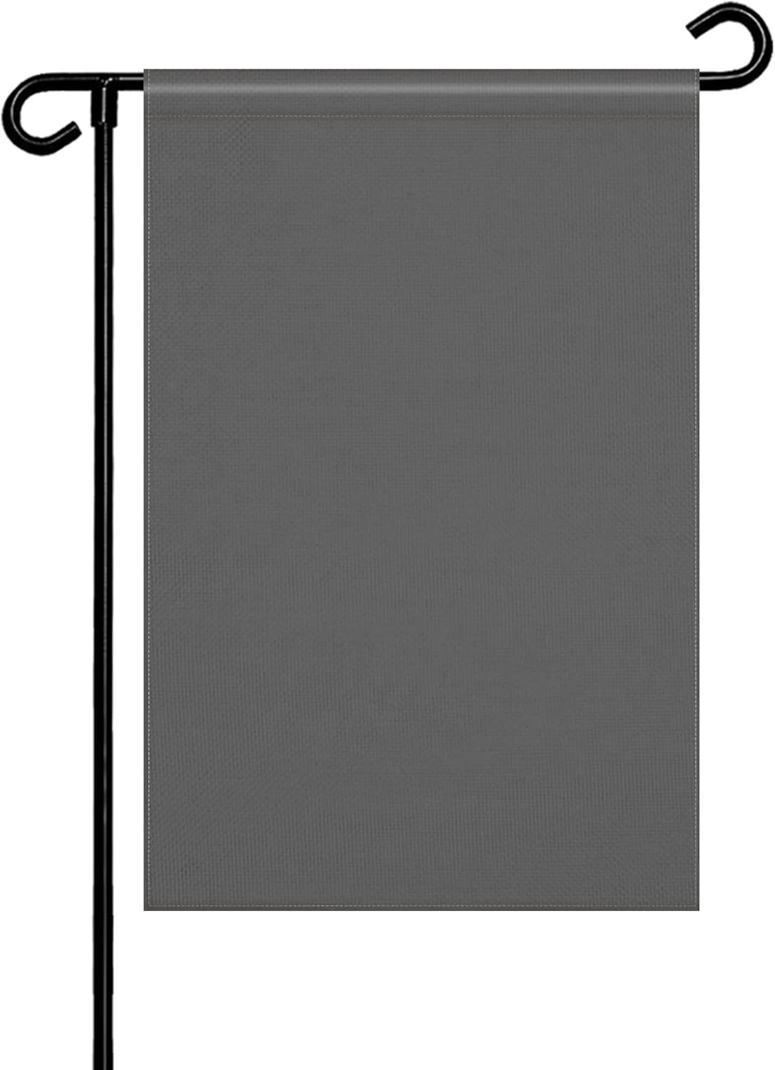 Onekaccu Small Garden Flag, Minimalism Gray Garden Flags
