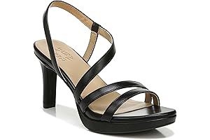 Women Brenta Strappy Platform Dress Sandals for Extra Height and Elegant Style